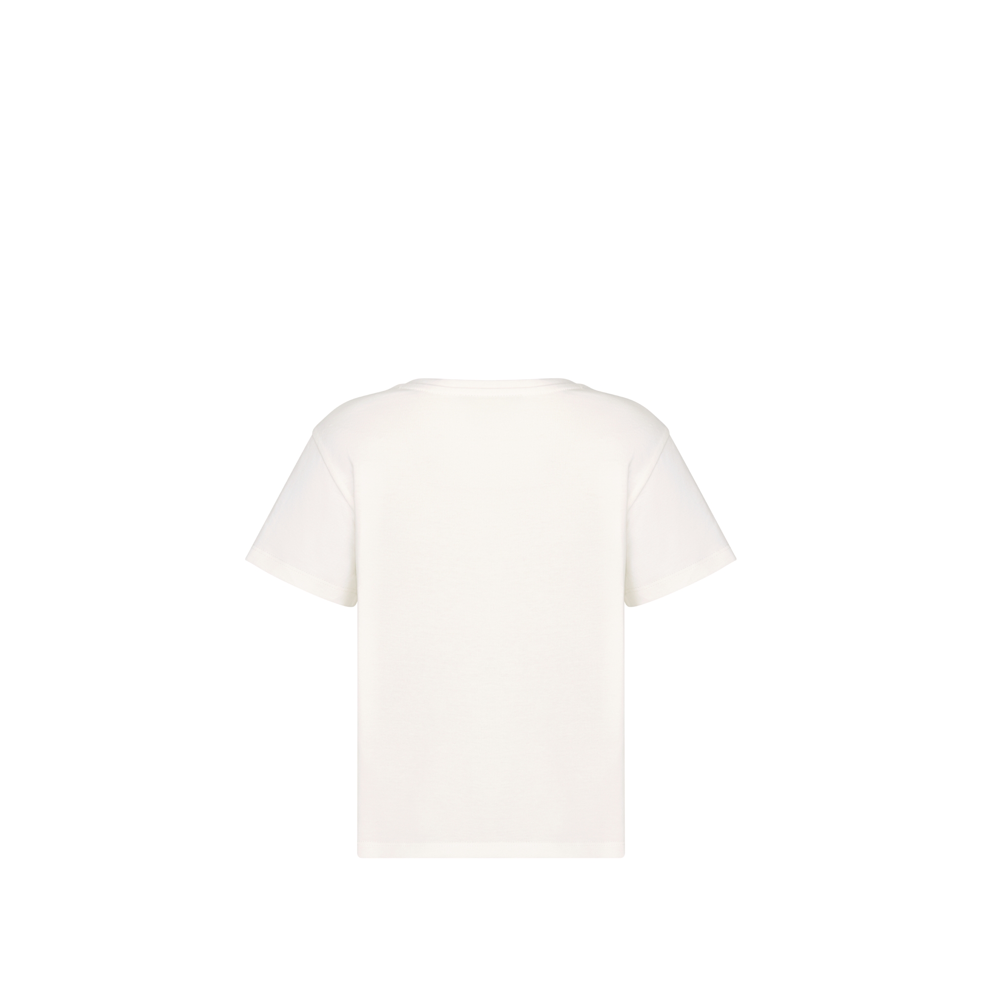 Kids' T-Shirt Ivory Cotton Jersey E08