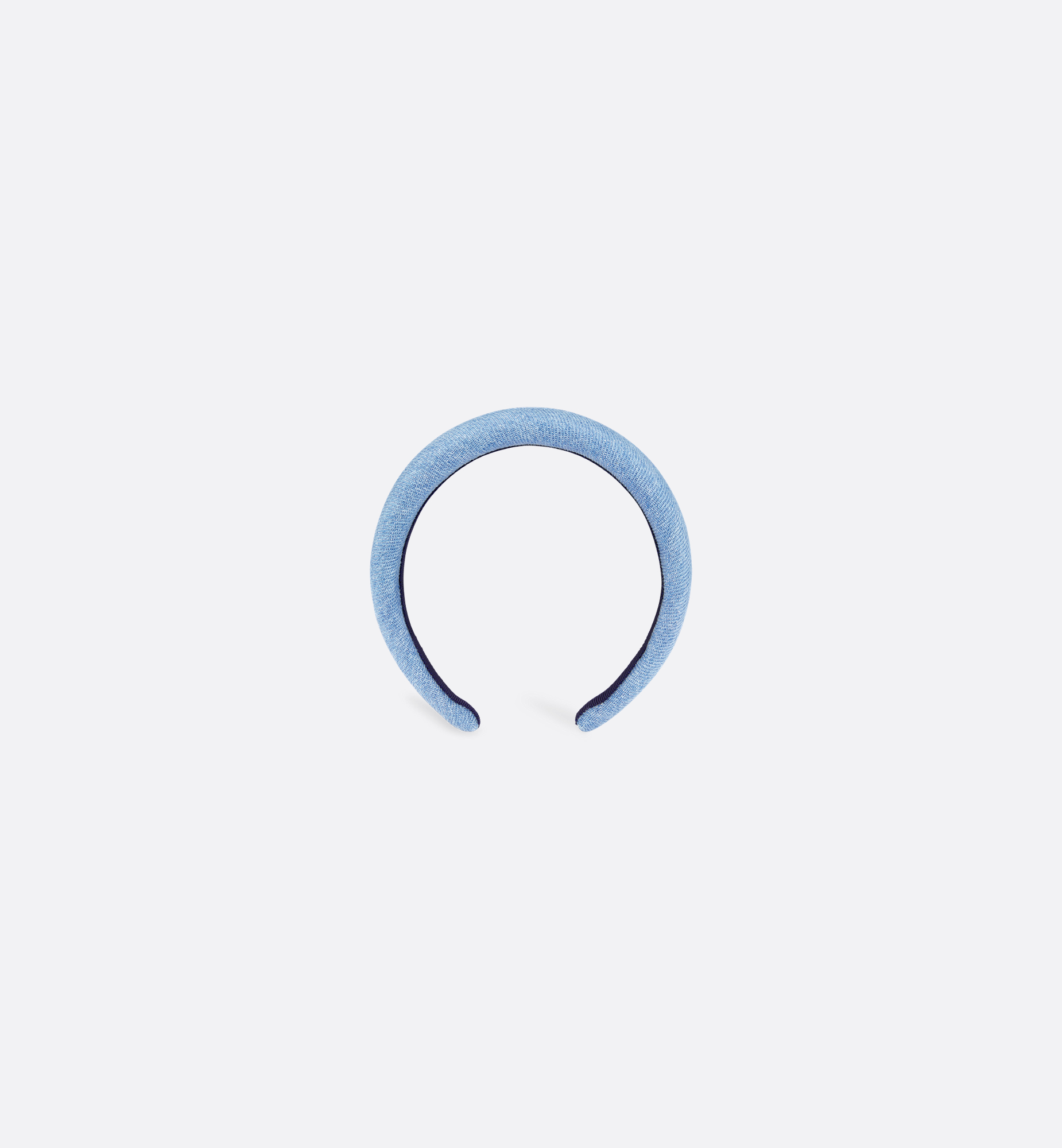 Kids' Headband Blue Cotton Denim | DIOR Kids' Headband Blue Cotton Denim | DIOR