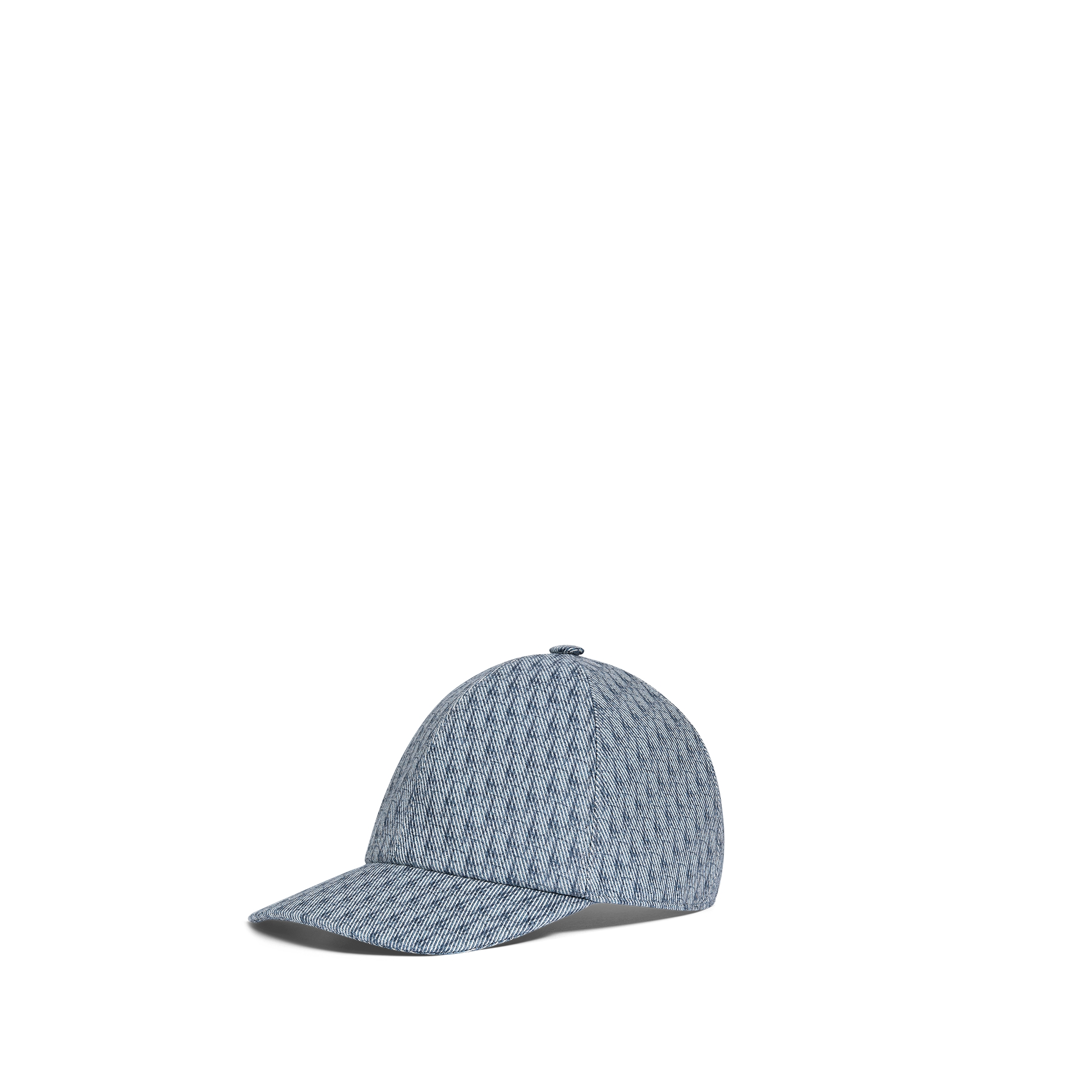 Kids' Cap Blue Dior Oblique Cotton Gabardine E03