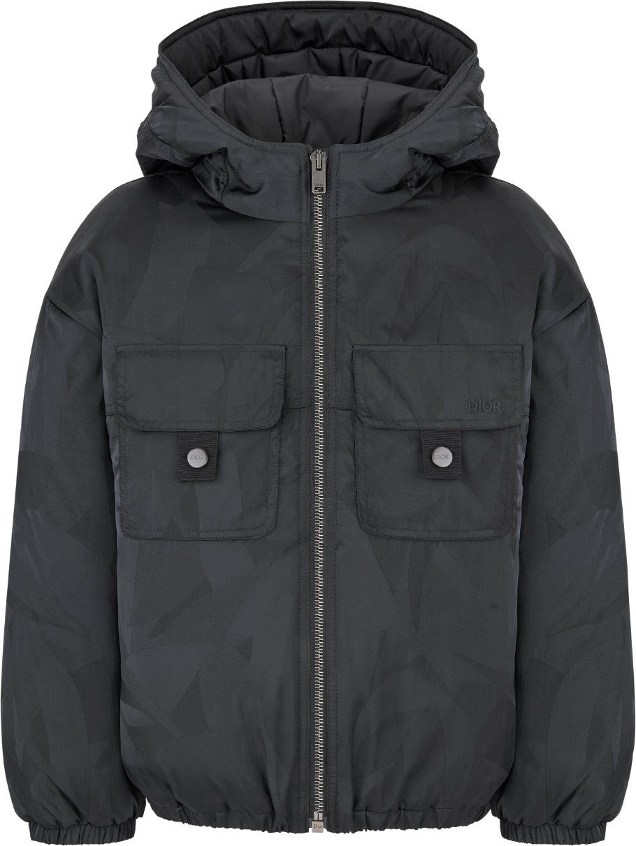 Jasje met capuchon voor kinderen aria_frontView