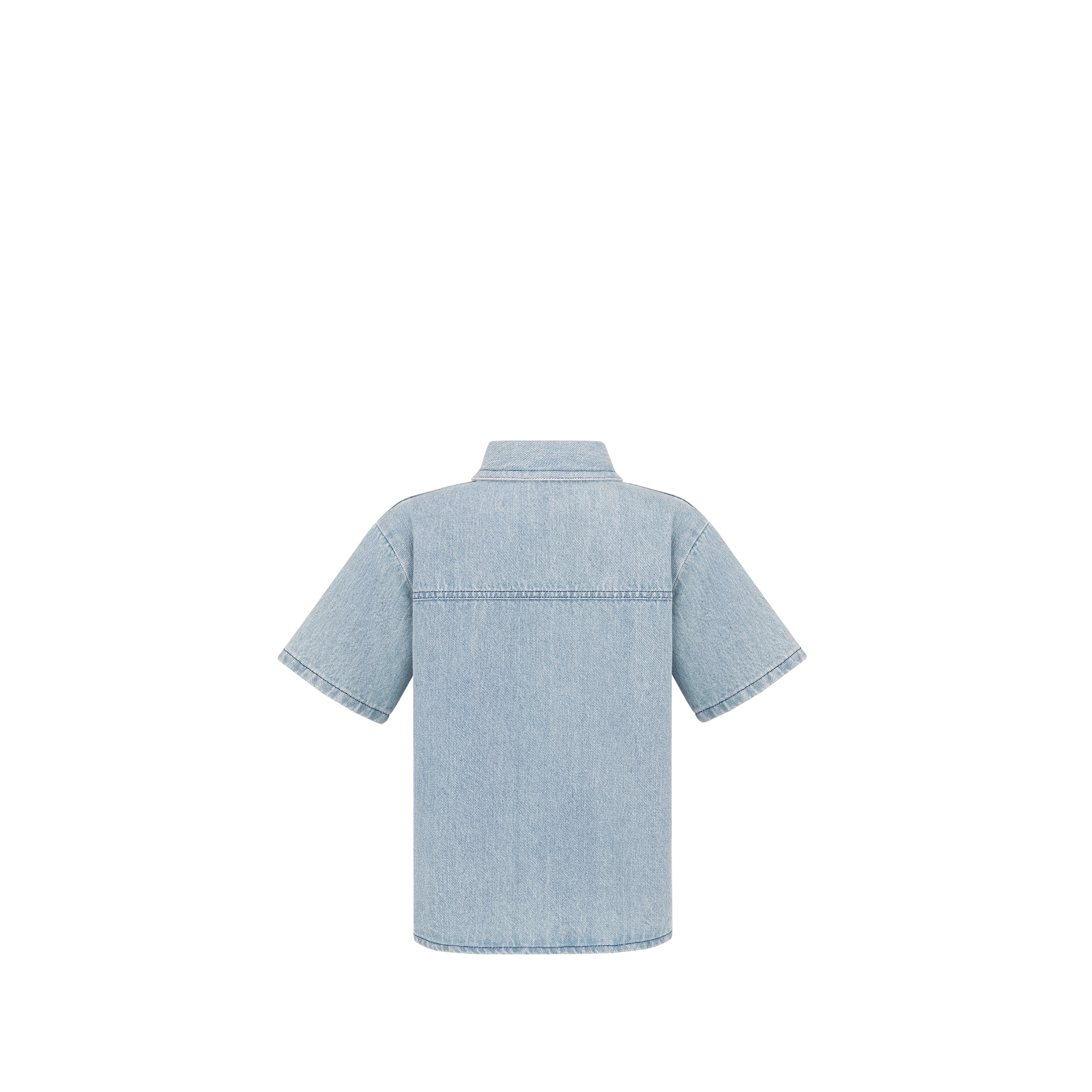 キッズ ショートスリーブ シャツ コットンデニム E08