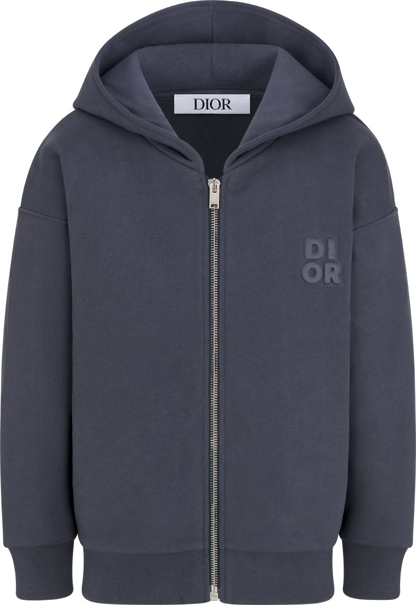 Kids' Zipped Hooded Sweatshirt Front view Front view