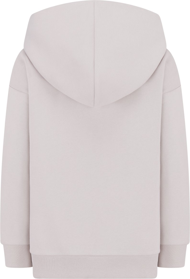 Kids Hooded Sweatshirt Ivory Cotton Fleece DIOR