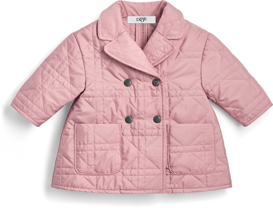 Baby Girl Designer Coats Fur and Wool Coats DIOR