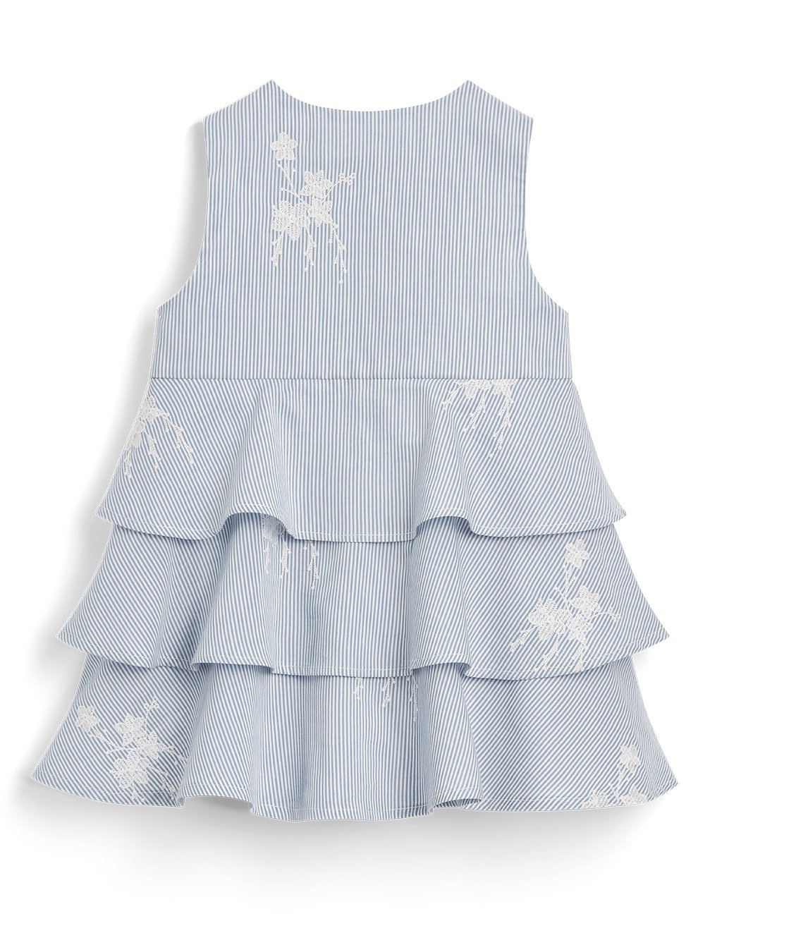 Ausgestelltes Kleid für Babys aria_backView