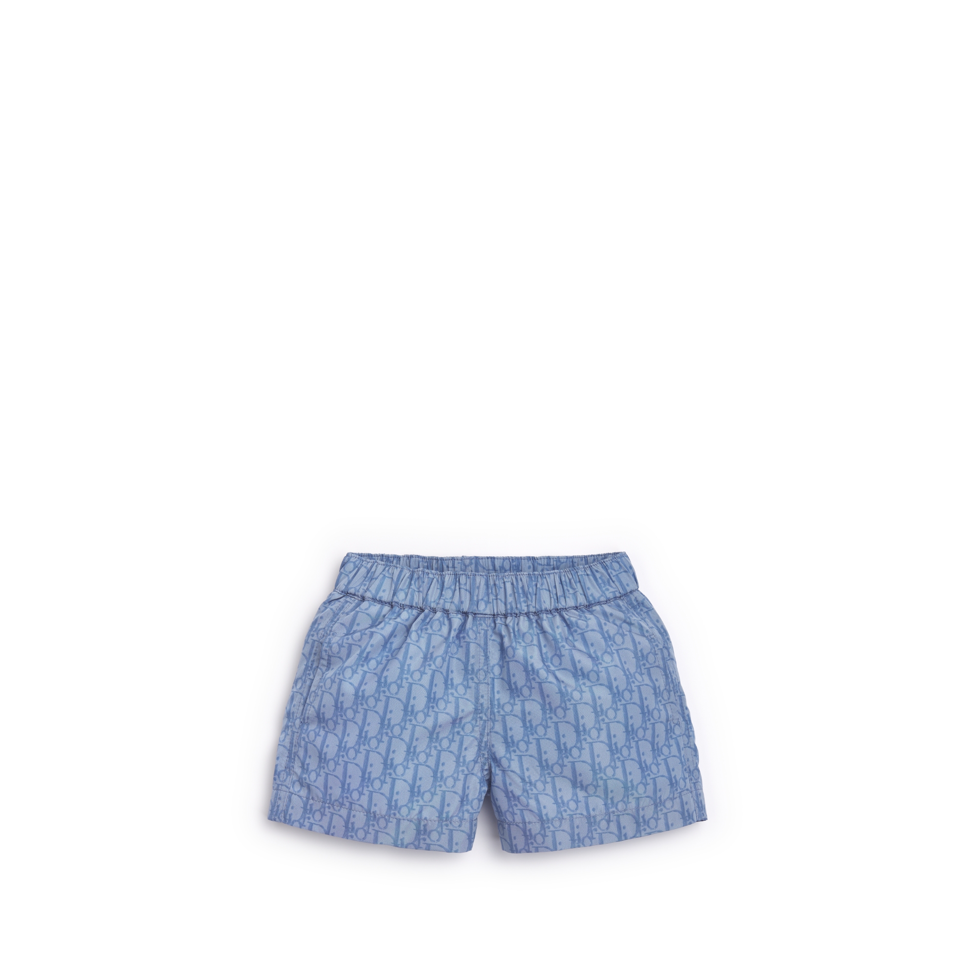 Badeshorts für Babys Dior Oblique Funktionsstoff in Hellblau E01