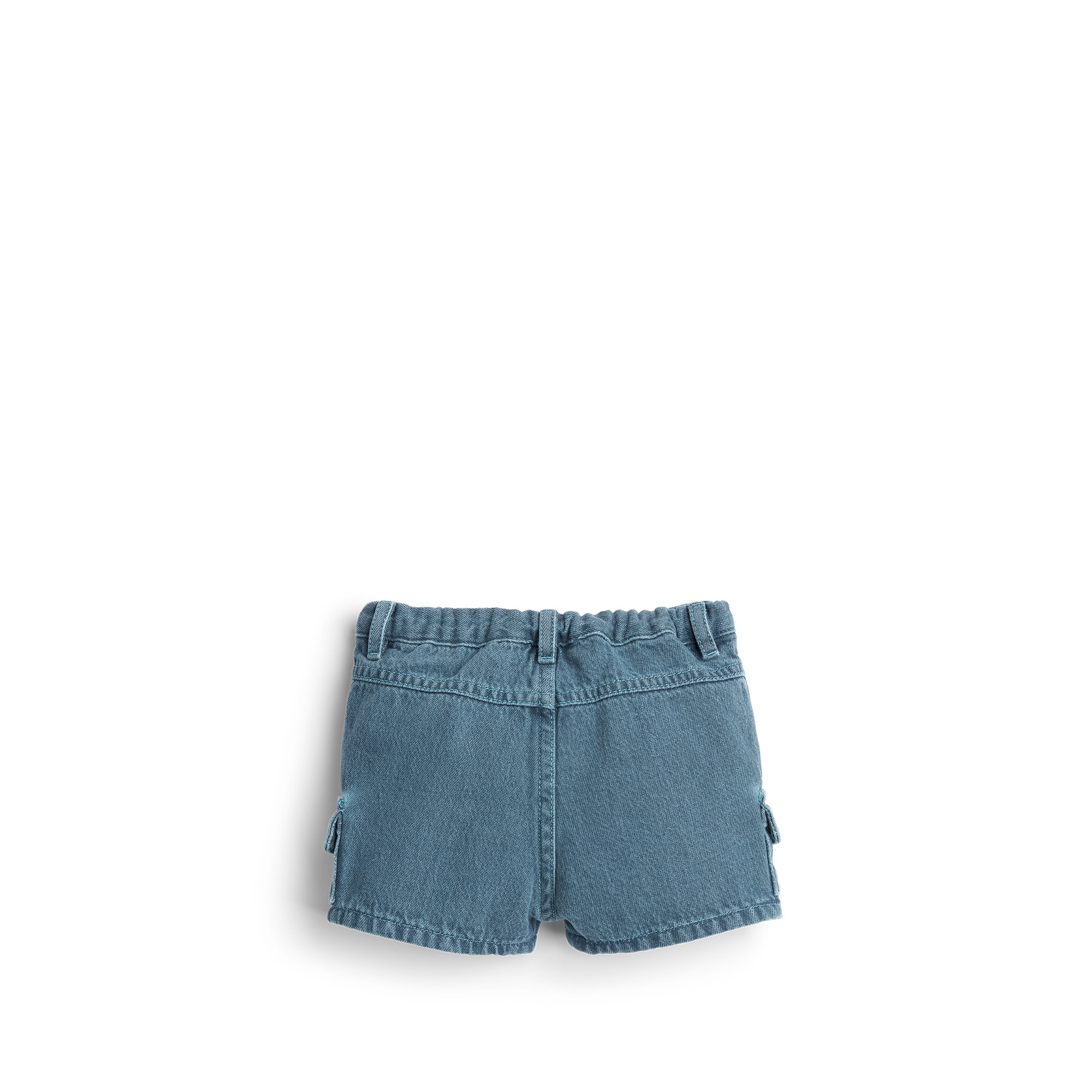 Baby DIOR ショートパンツ Baby Shorts Blue Dior Oblique Cotton Gabardine | DIOR