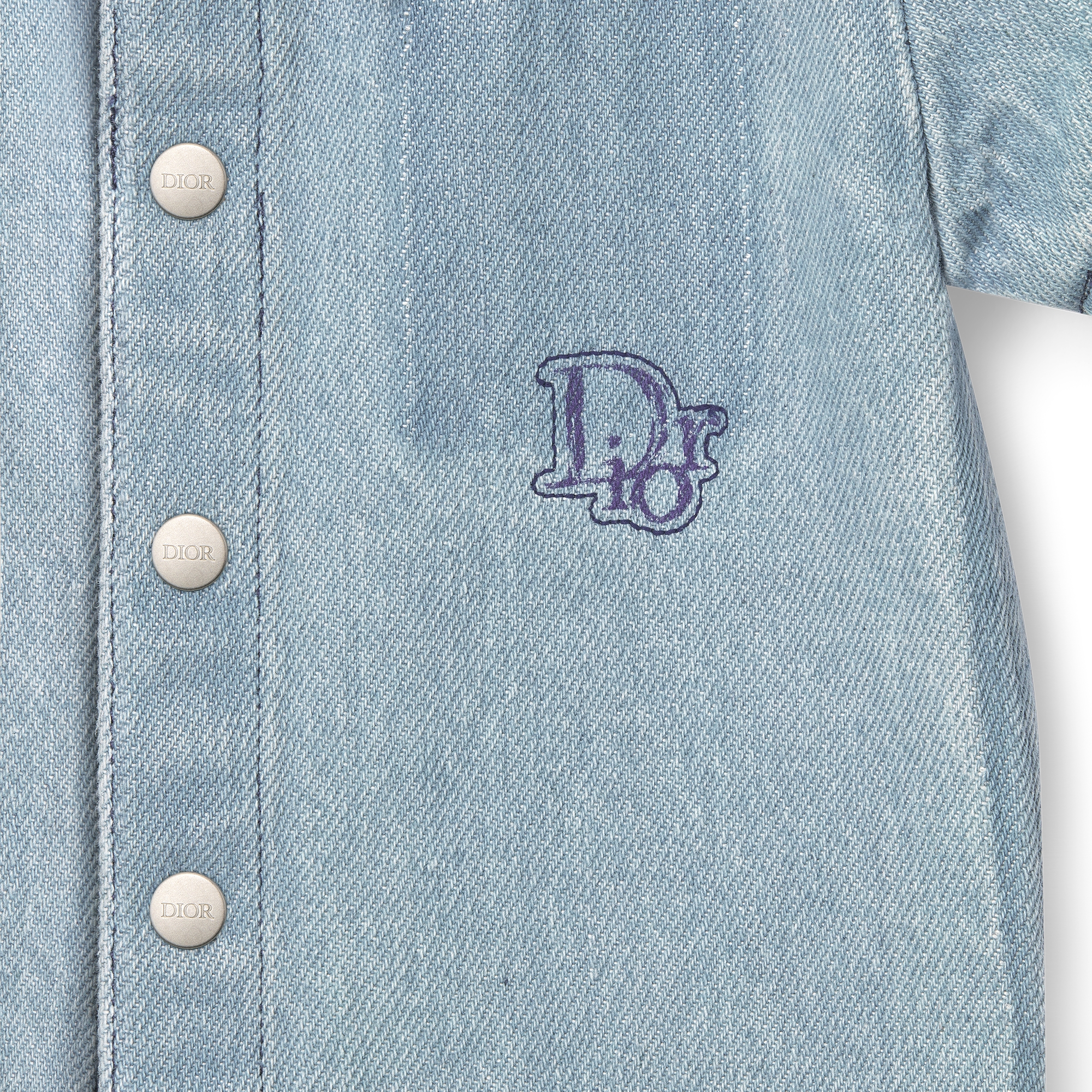 ベビー ショートスリーブ シャツ コットンデニム E09