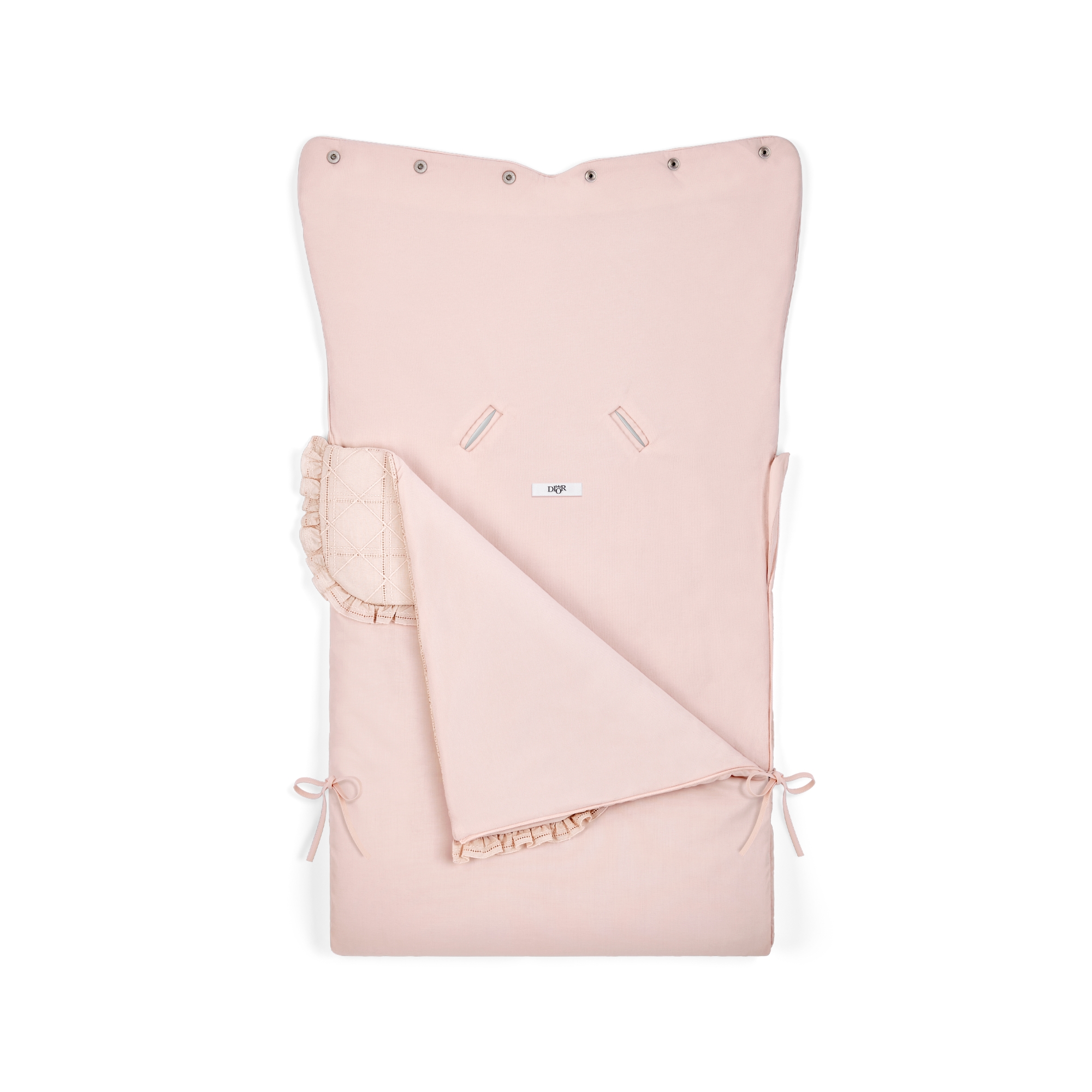 Saco para capazo Gasa de algodón Cannage rosa palo E03