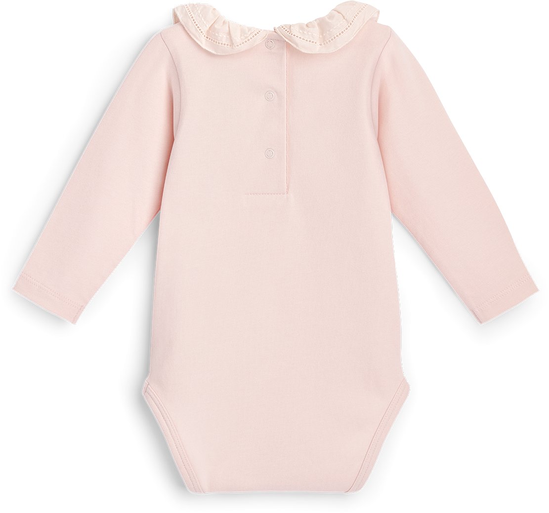 Baby Long-Sleeved Bodysuit Back view