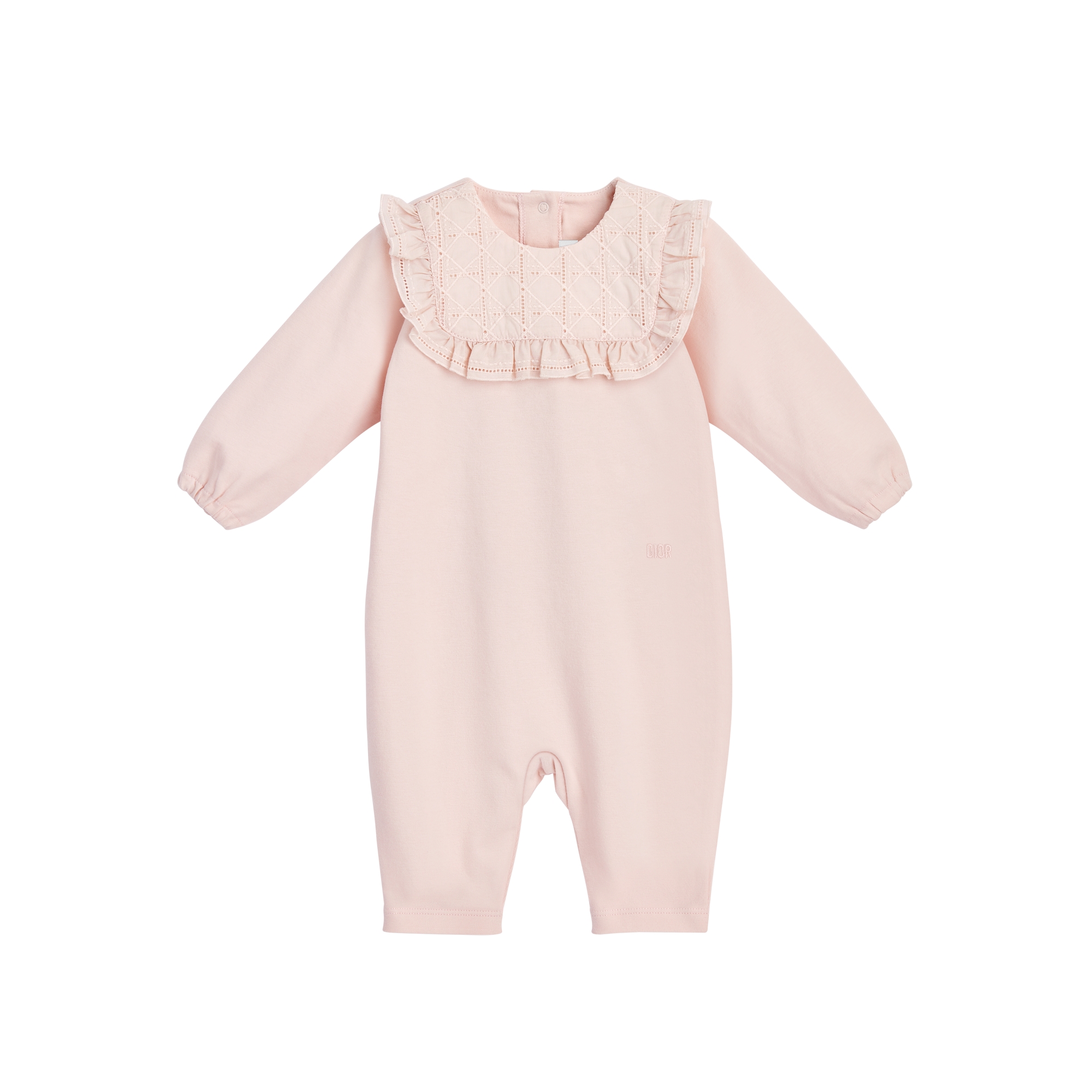 Newborn Gift Set Pale Pink Cannage Cotton Jersey and Voile E02