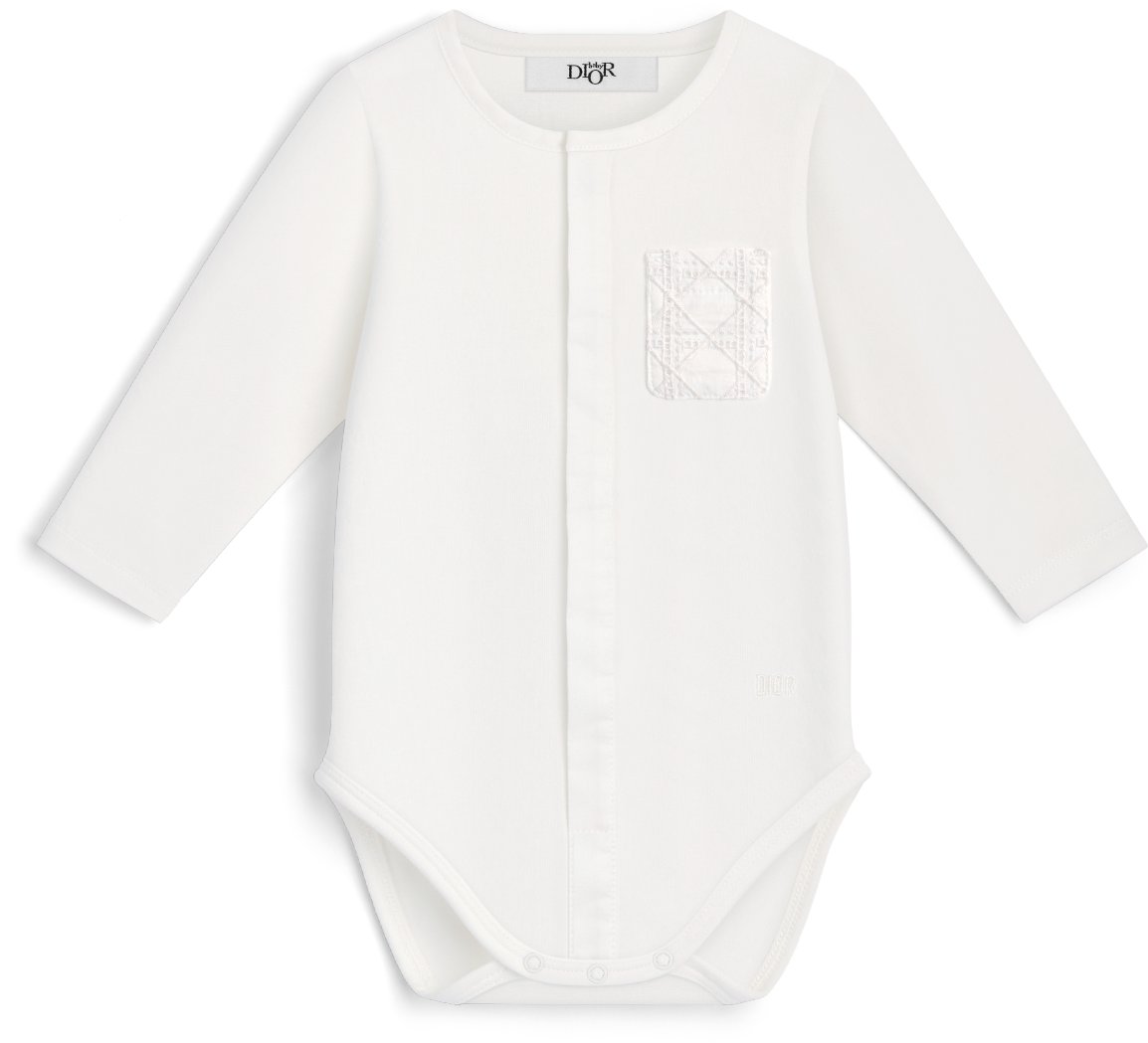 Baby Long-Sleeved Bodysuit Front view