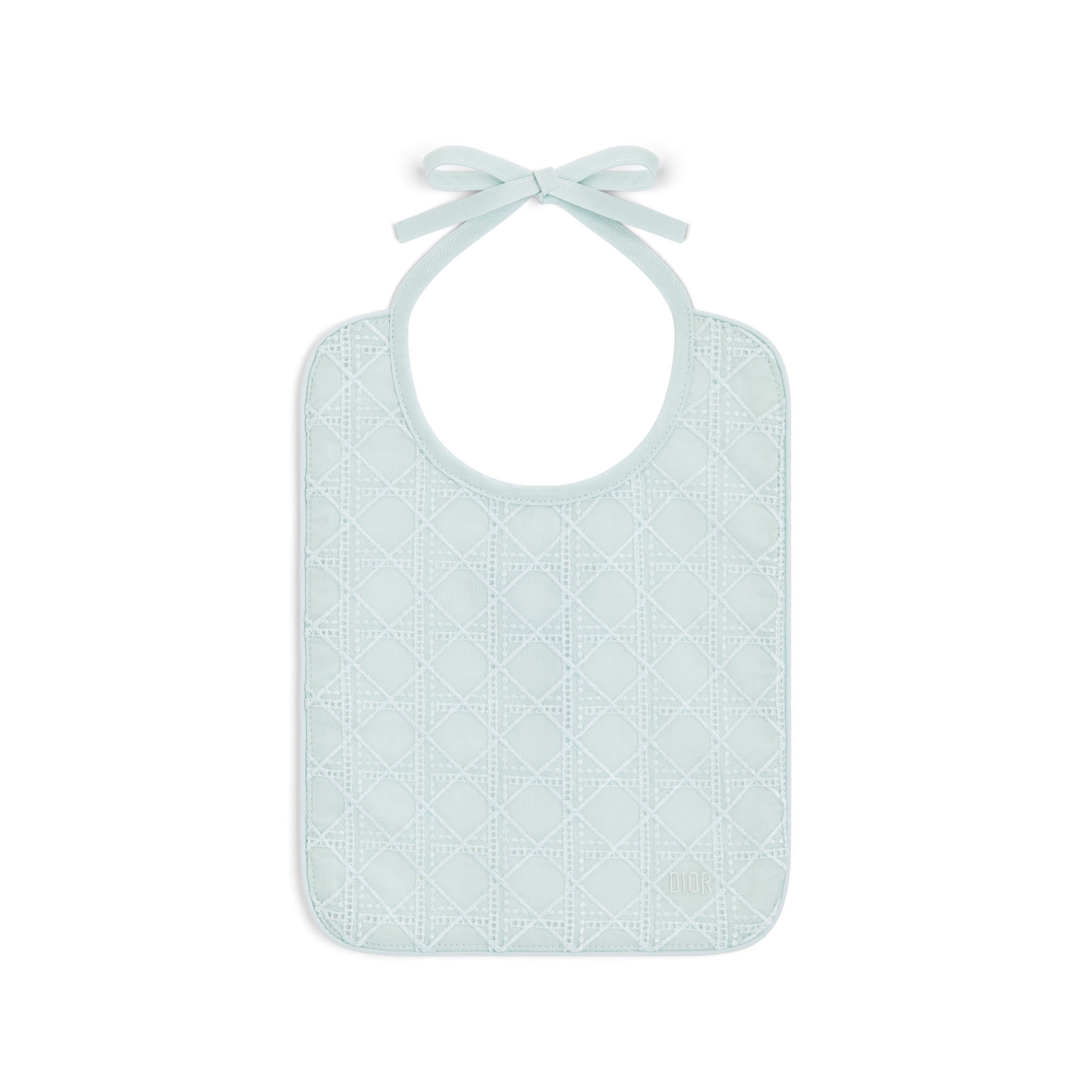 Newborn Gift Set Light Blue Cannage Cotton Jersey and Voile E04