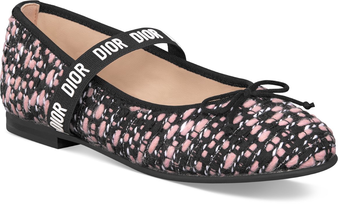 Kids' Ballet Flat Three quarter closed view