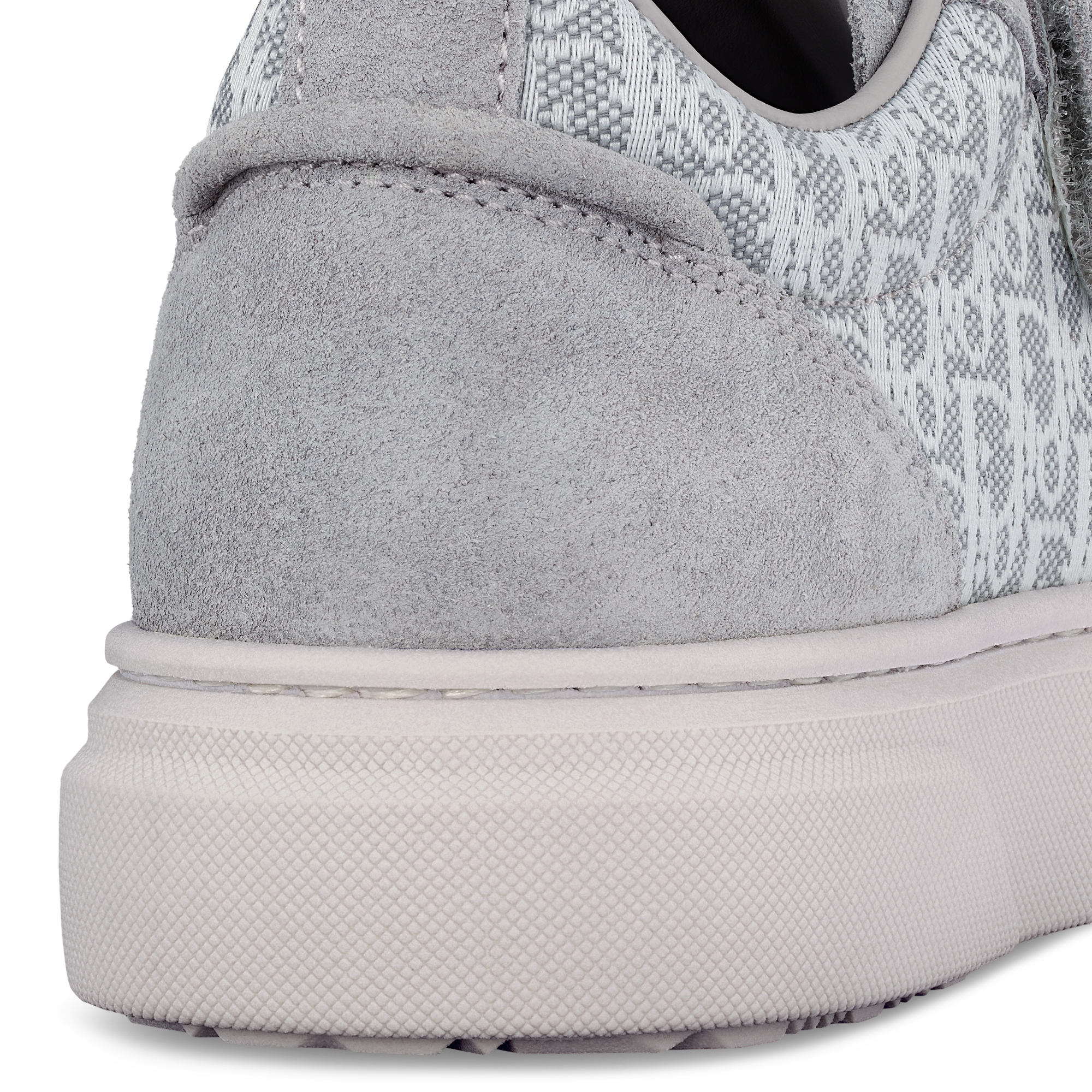 Little Kids' B33 Spin Low-Top Sneaker Gray Dior Oblique Jacquard and Gray Suede E09