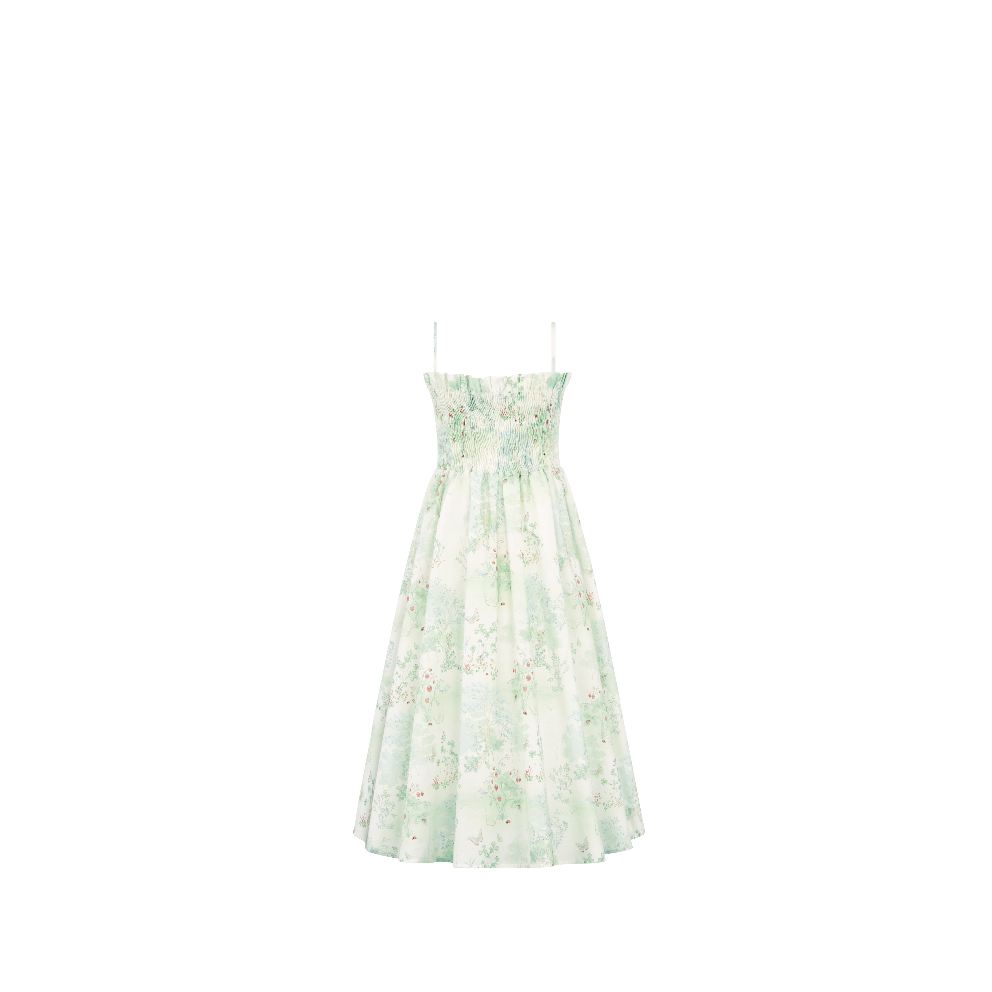 キッズ フレアドレス Forêt Enchantée コットンポプリン E08