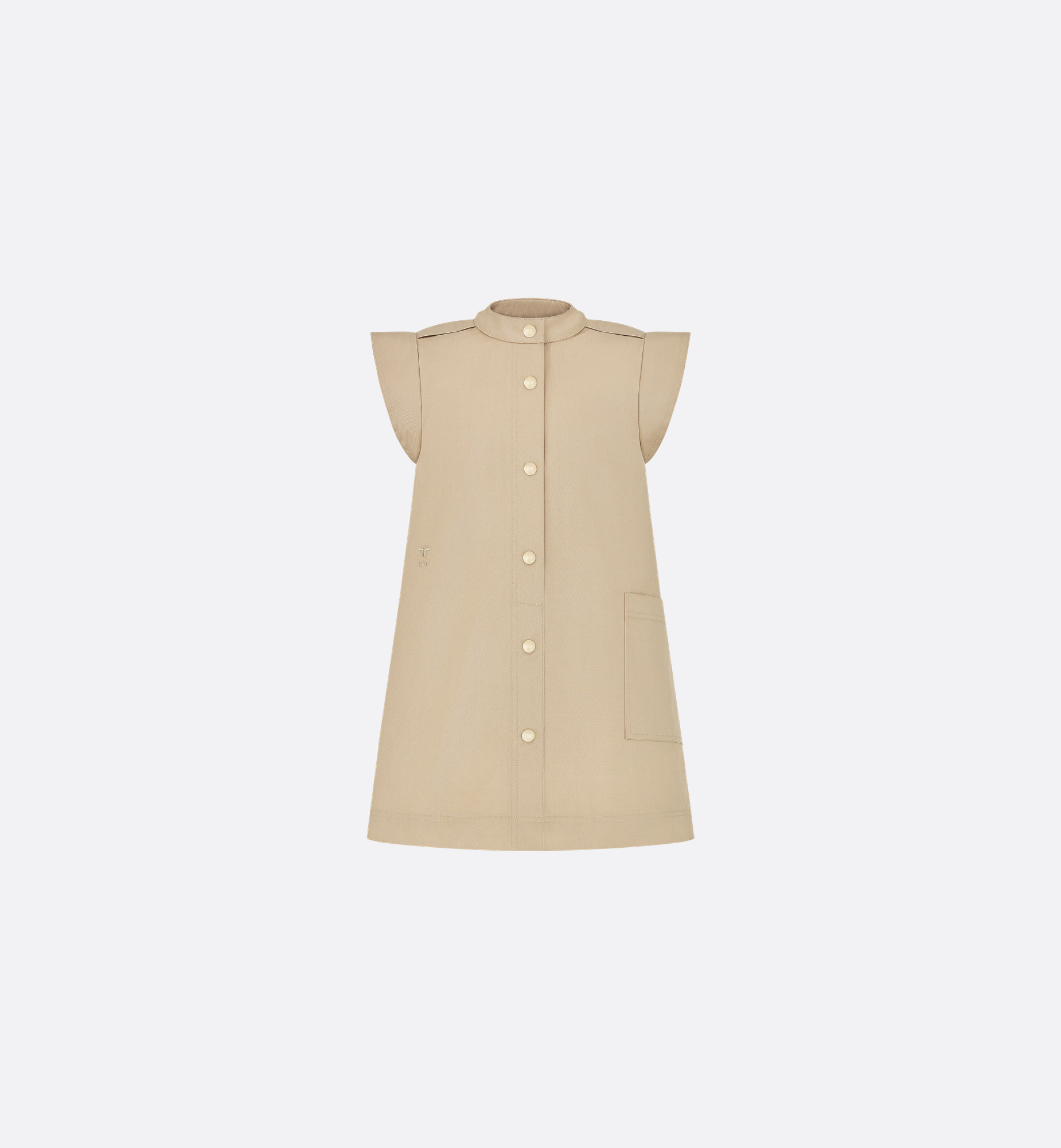 DIOR | キッズ Aラインドレス コットンギャバジン DIOR | キッズ Aラインドレス コットンギャバジン