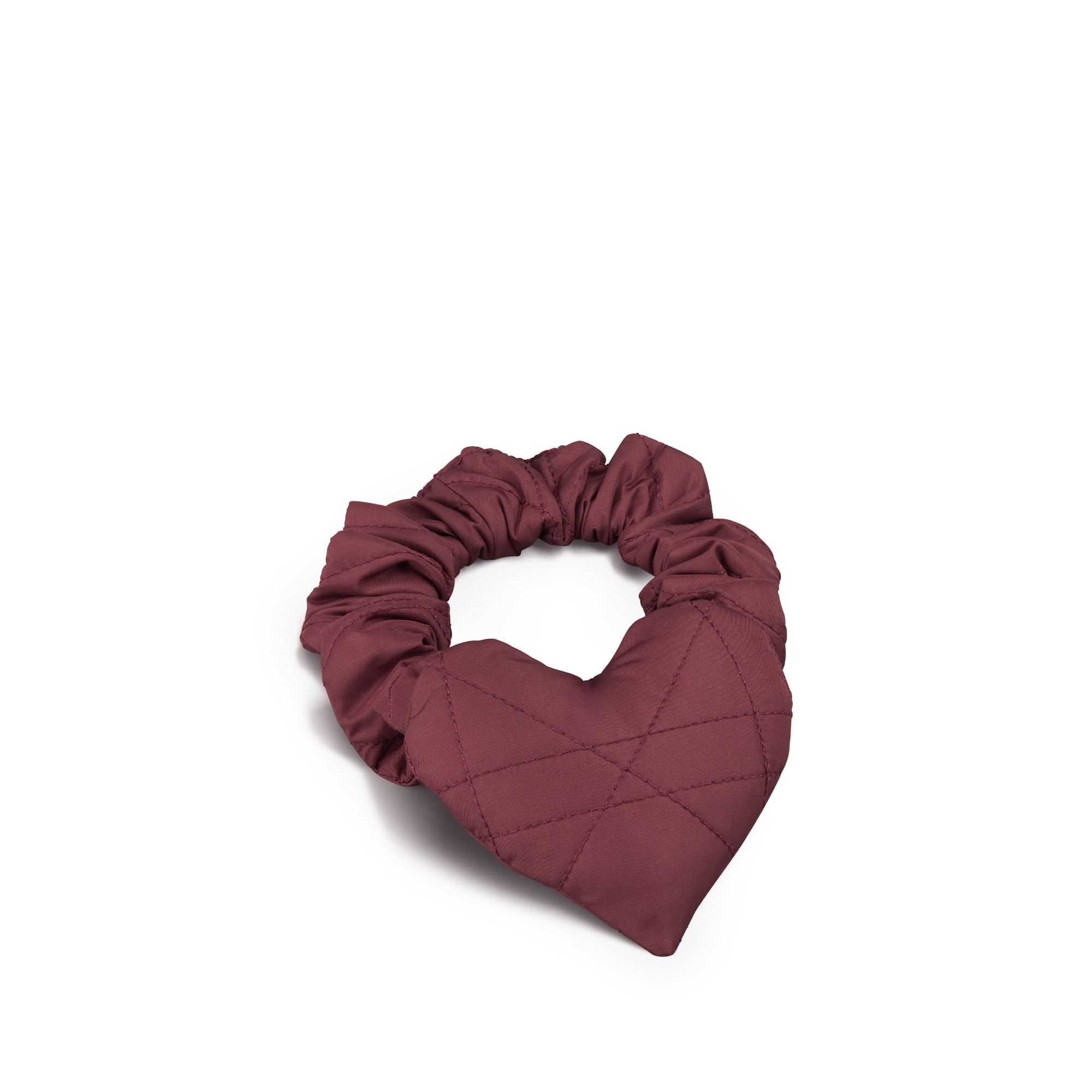 Kids' Scrunchies Black, Pale Pink and Burgundy Cannage Technical Fabric E10