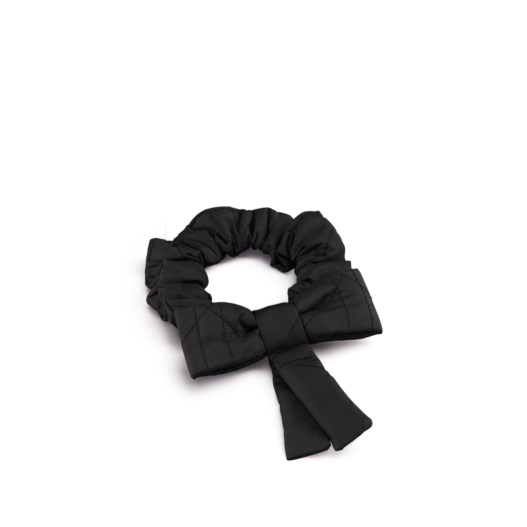 Kids' Scrunchies Black, Pale Pink and Burgundy Cannage Technical Fabric E11