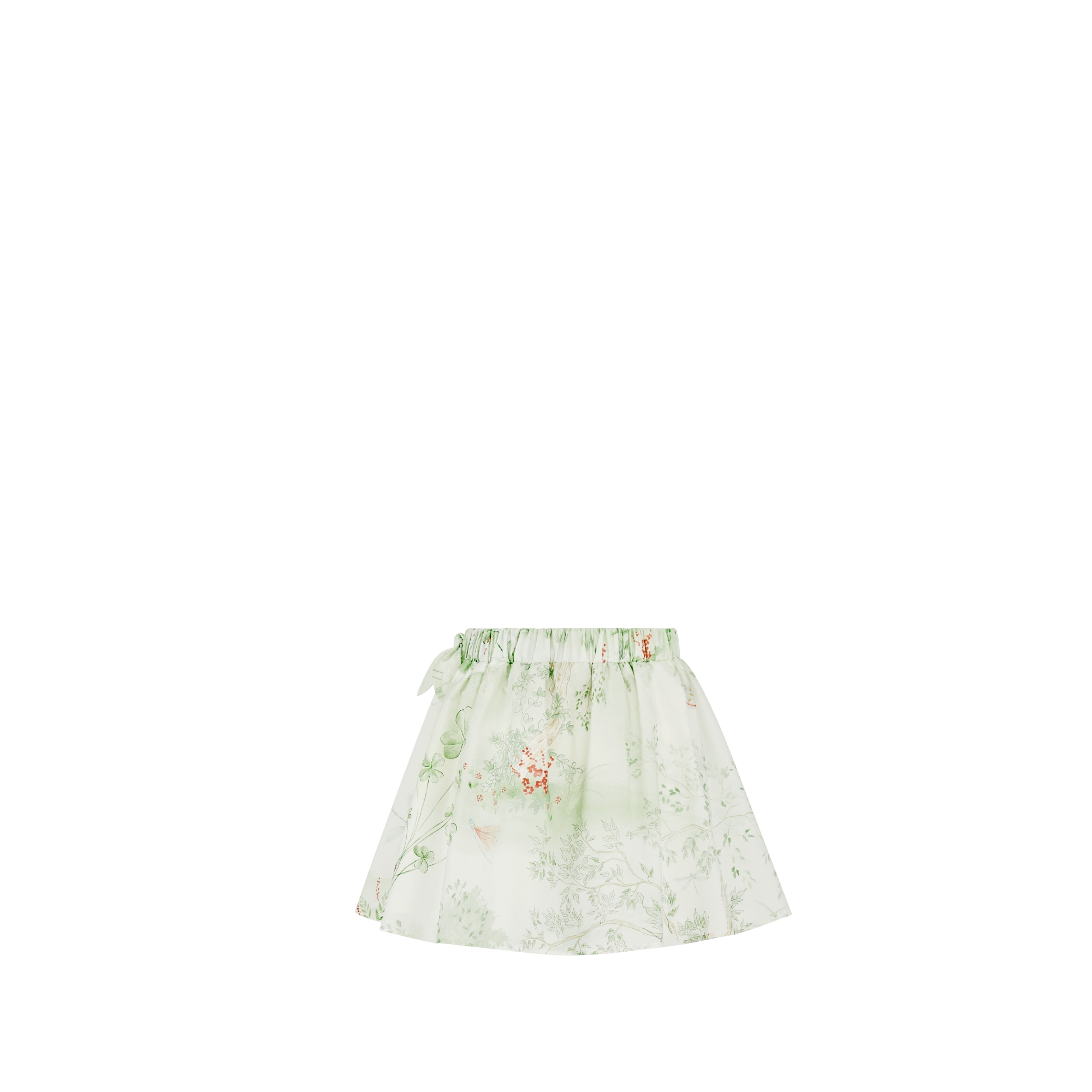 キッズ ショート フレアスカート Forêt Enchantée コットンポプリン E08