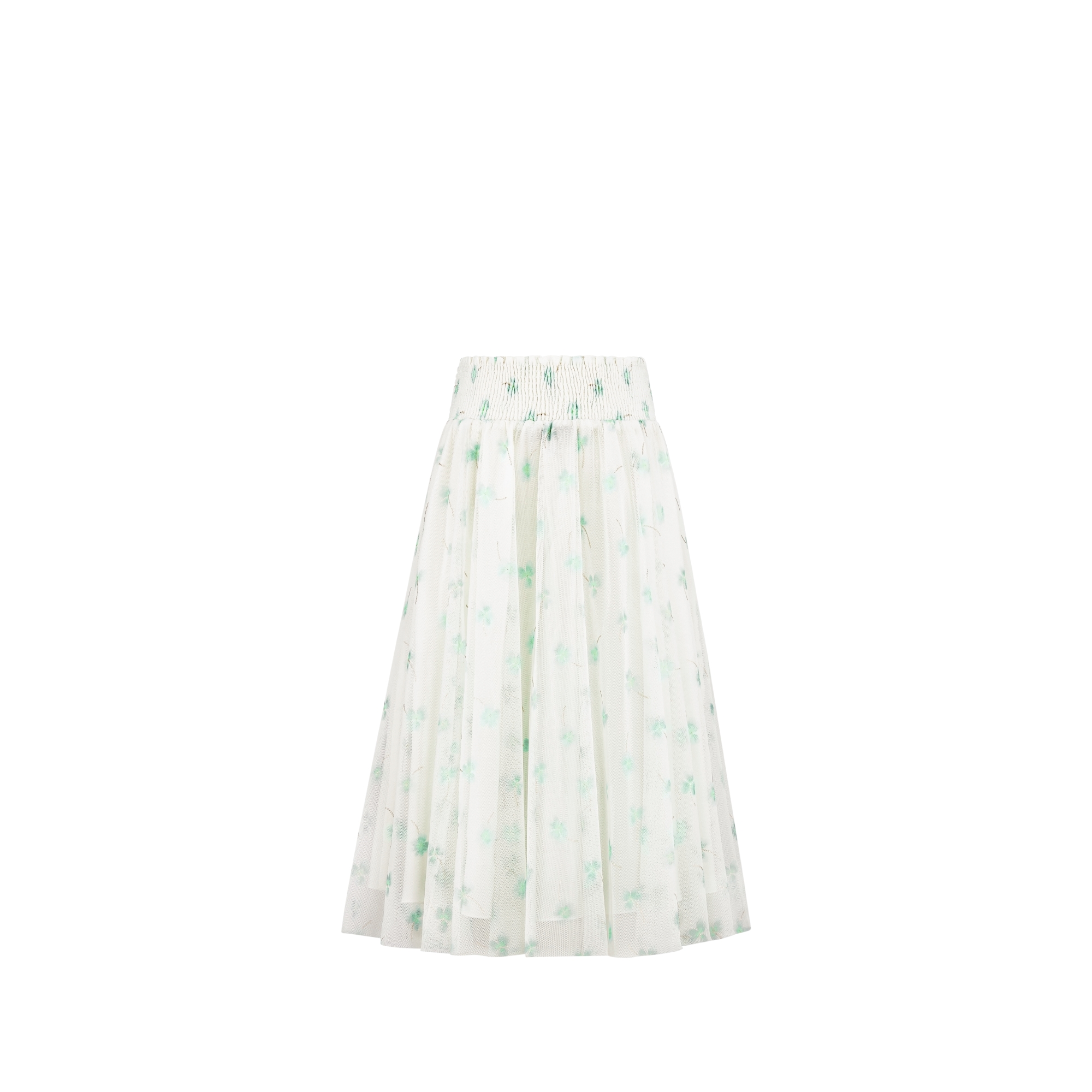 キッズ ロングスカート クローバー チュール E08