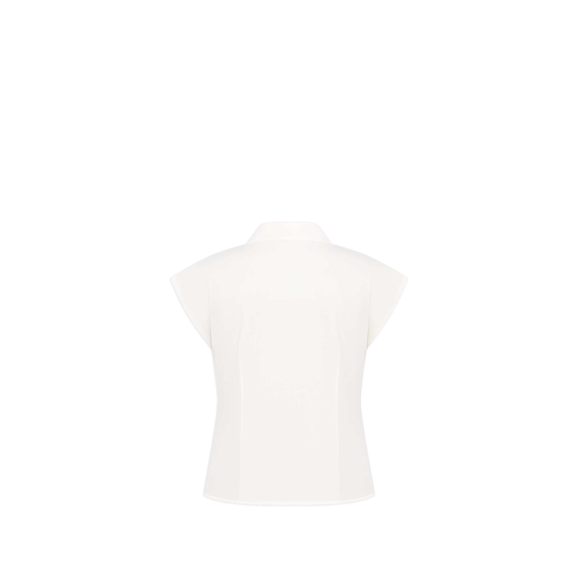 キッズ ノースリーブ シャツ コットンポプリン E08