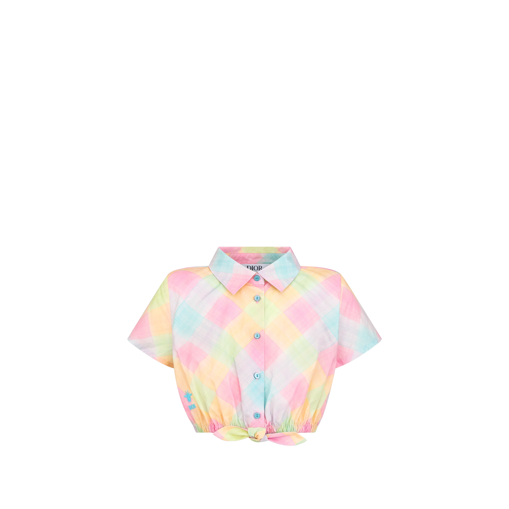 キッズ ショートスリーブ シャツ コットンボイル E01