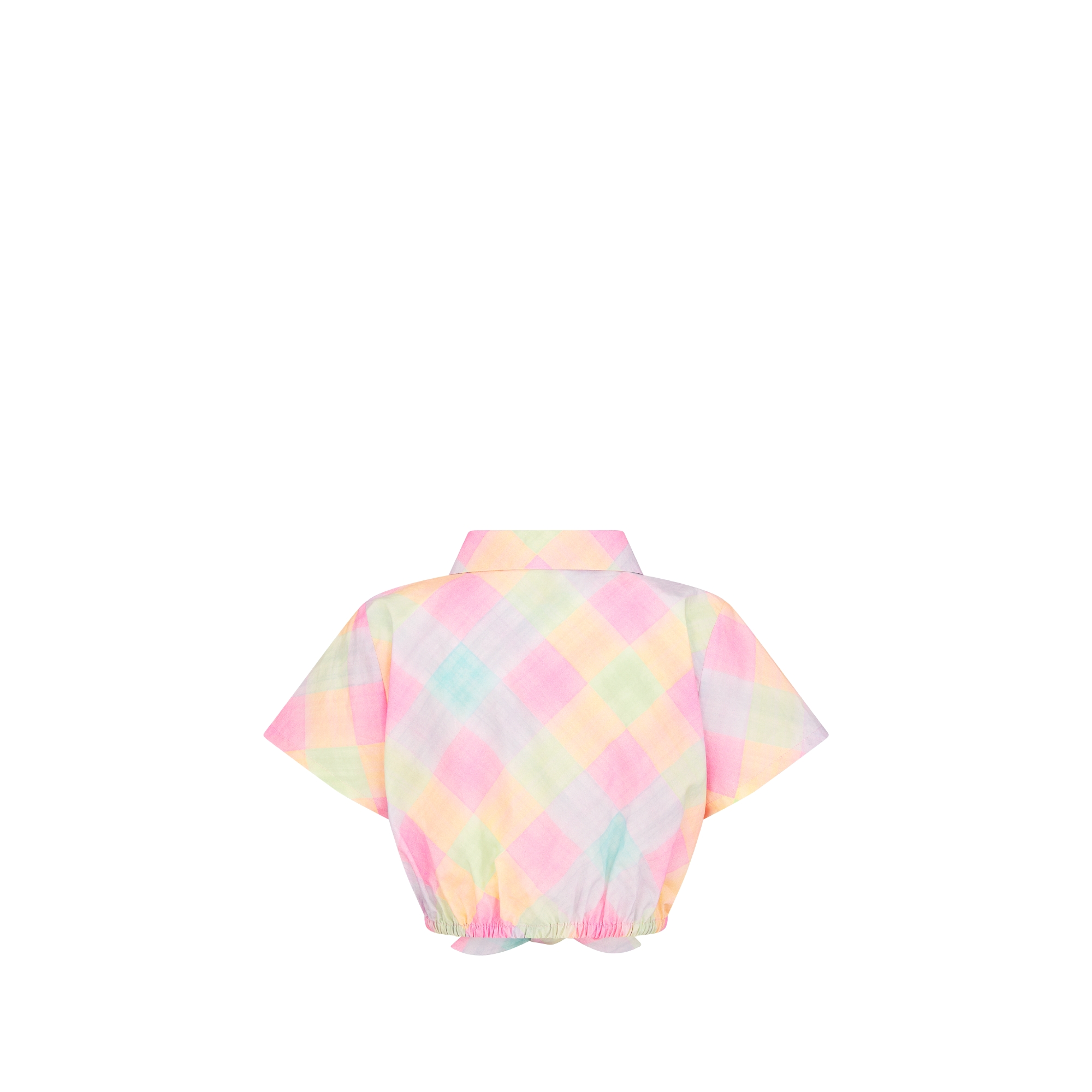 キッズ ショートスリーブ シャツ コットンボイル E08