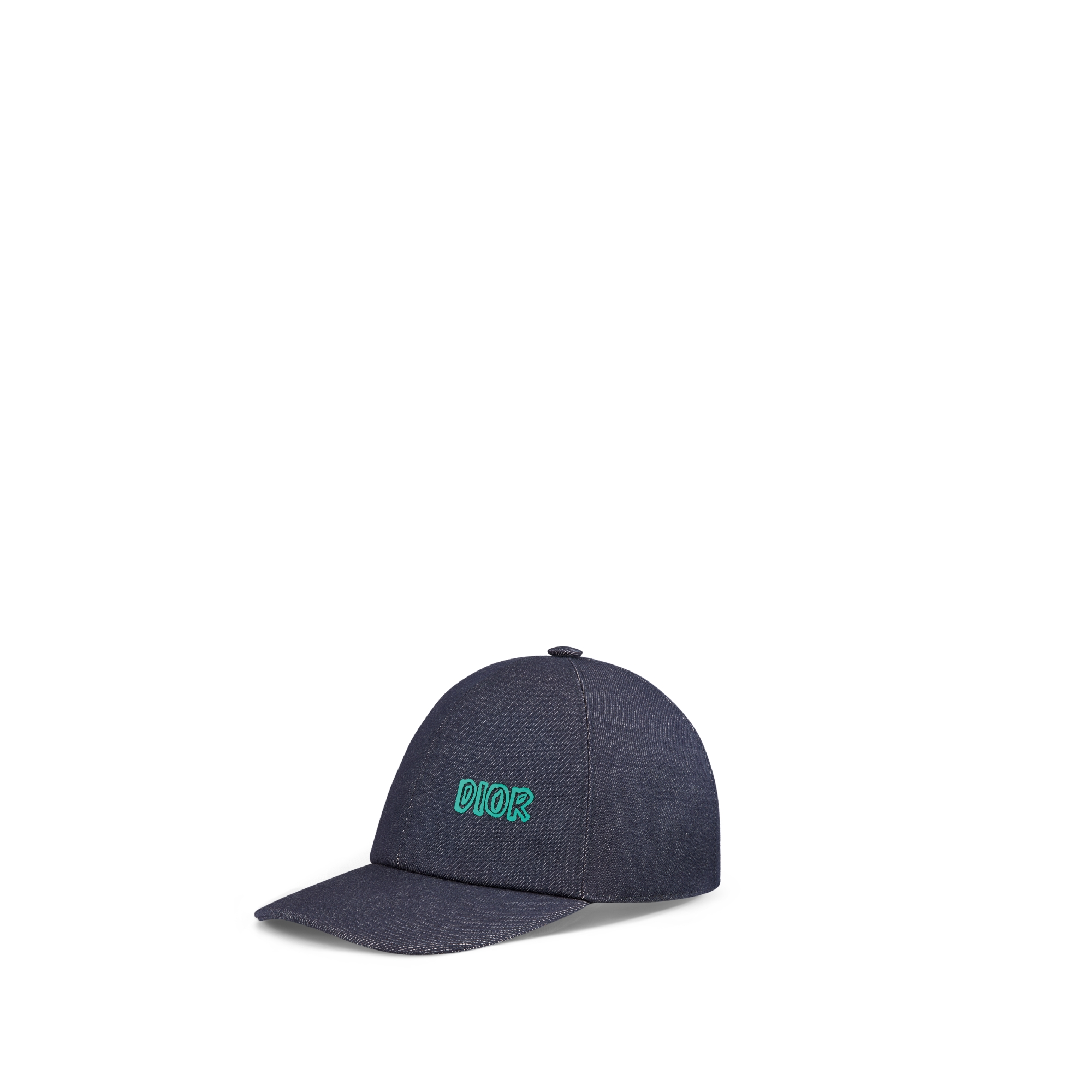 キッズ キャップ デニムエフェクト コットンギャバジン E03