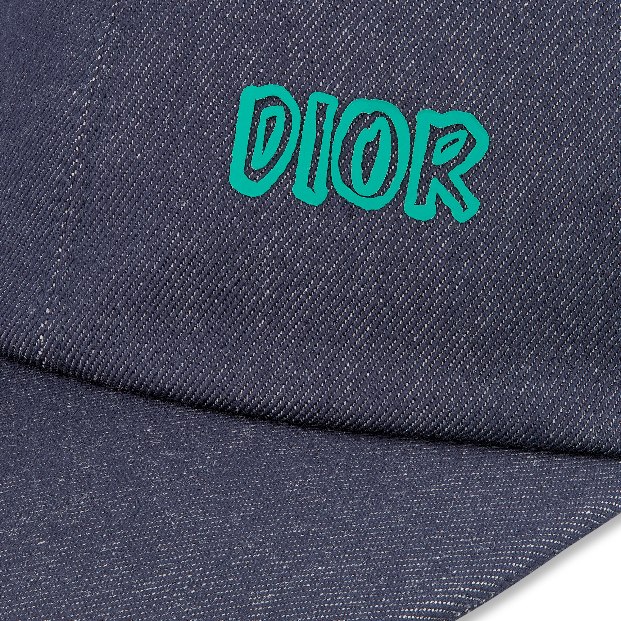 キッズ キャップ デニムエフェクト コットンギャバジン E09