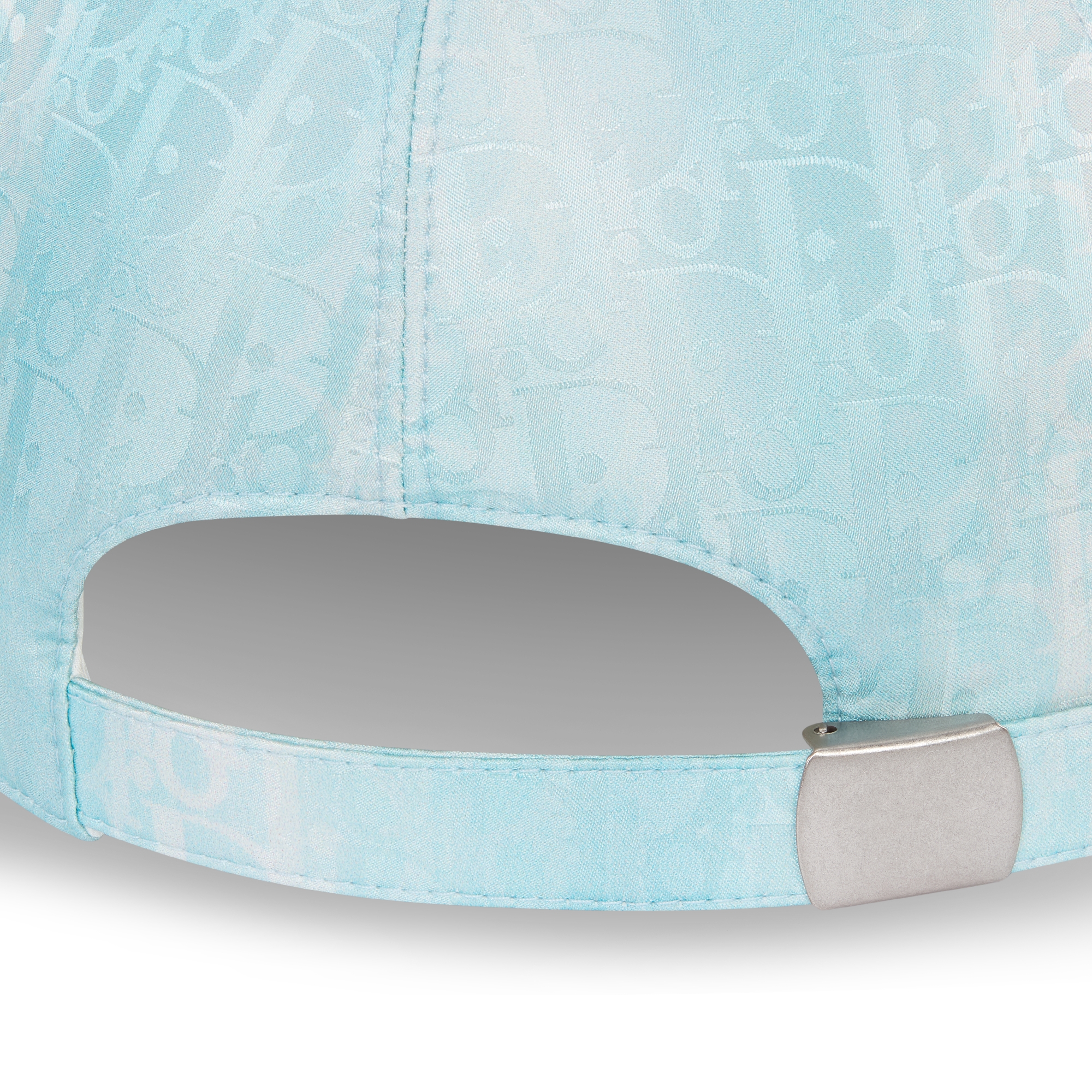 Kids' Cap Green and Blue Dior Oblique Water-Repellent Technical Jacquard E09