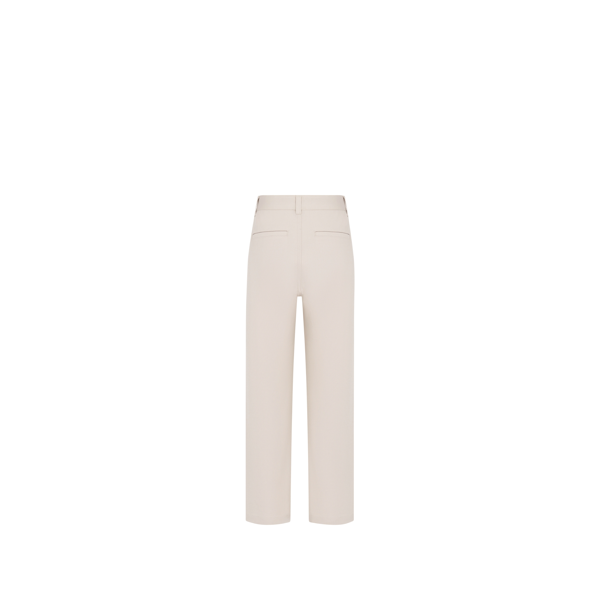 Kids' Chino Pants Beige Cotton Gabardine E08