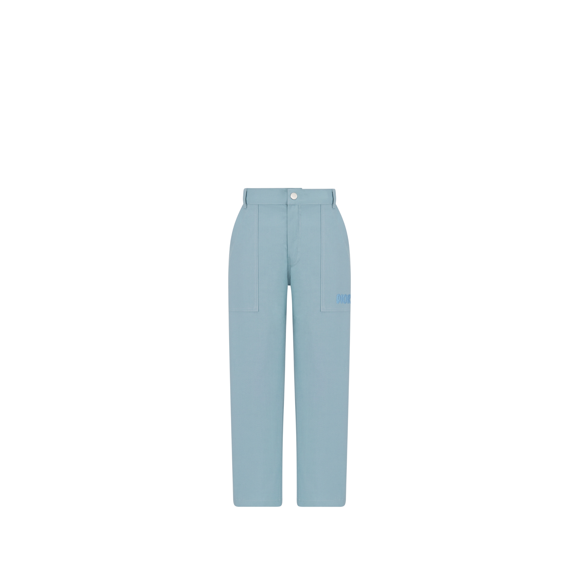 Kids' Pants Gray-Blue Cotton E01
