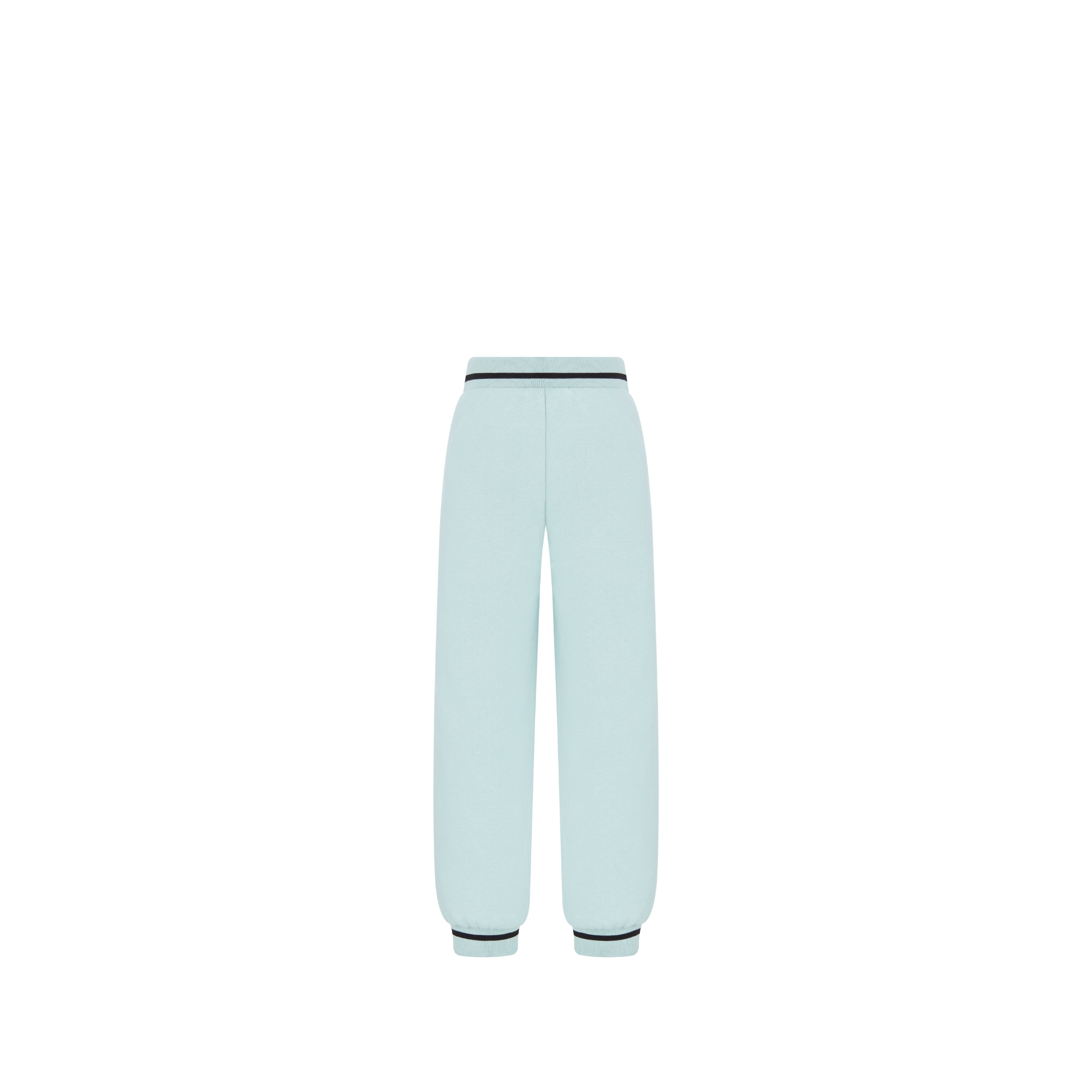 Pantalón de deporte Dior Kids Felpa de algodón aguamarina E08