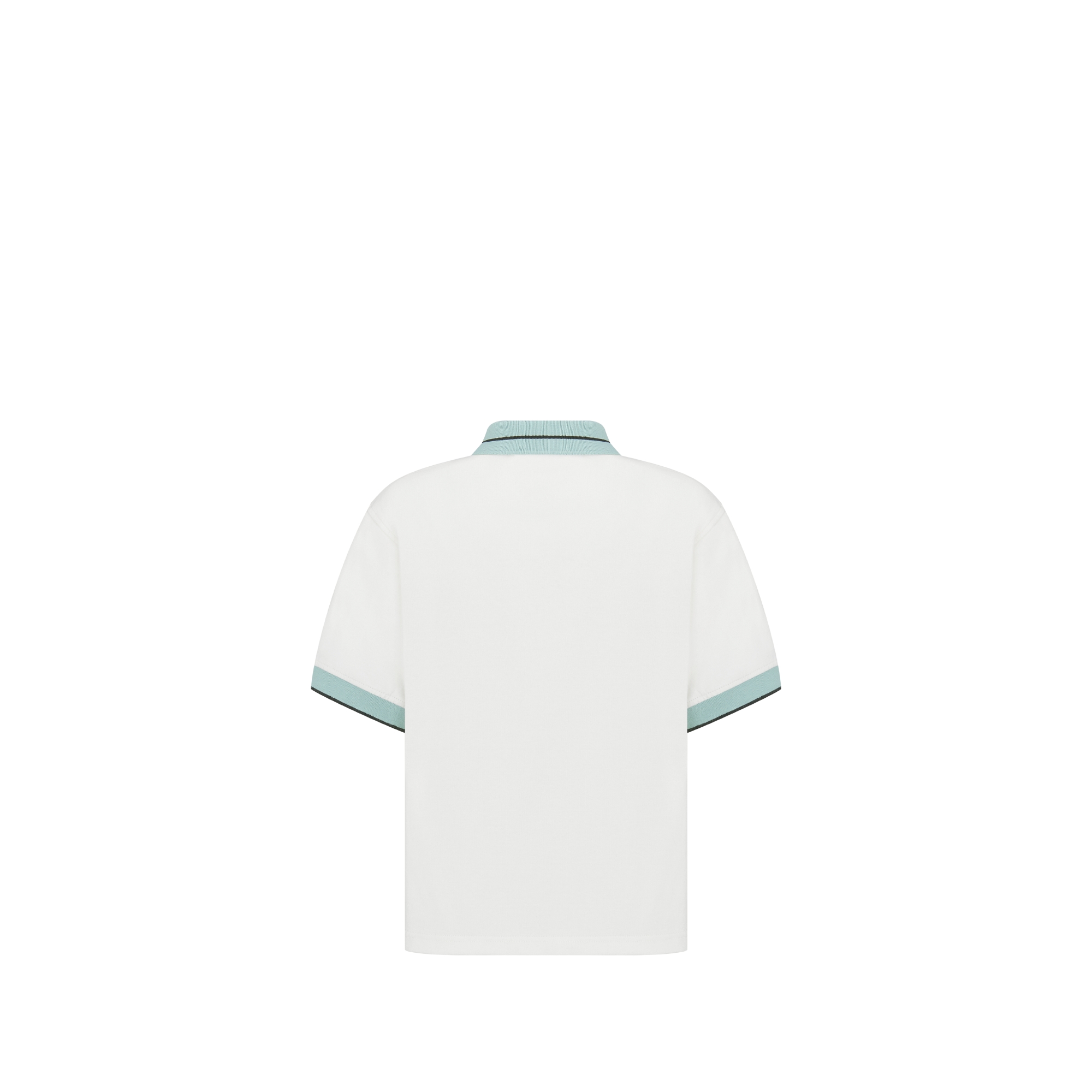 Kids' Polo Shirt Ivory Cotton Jersey E08