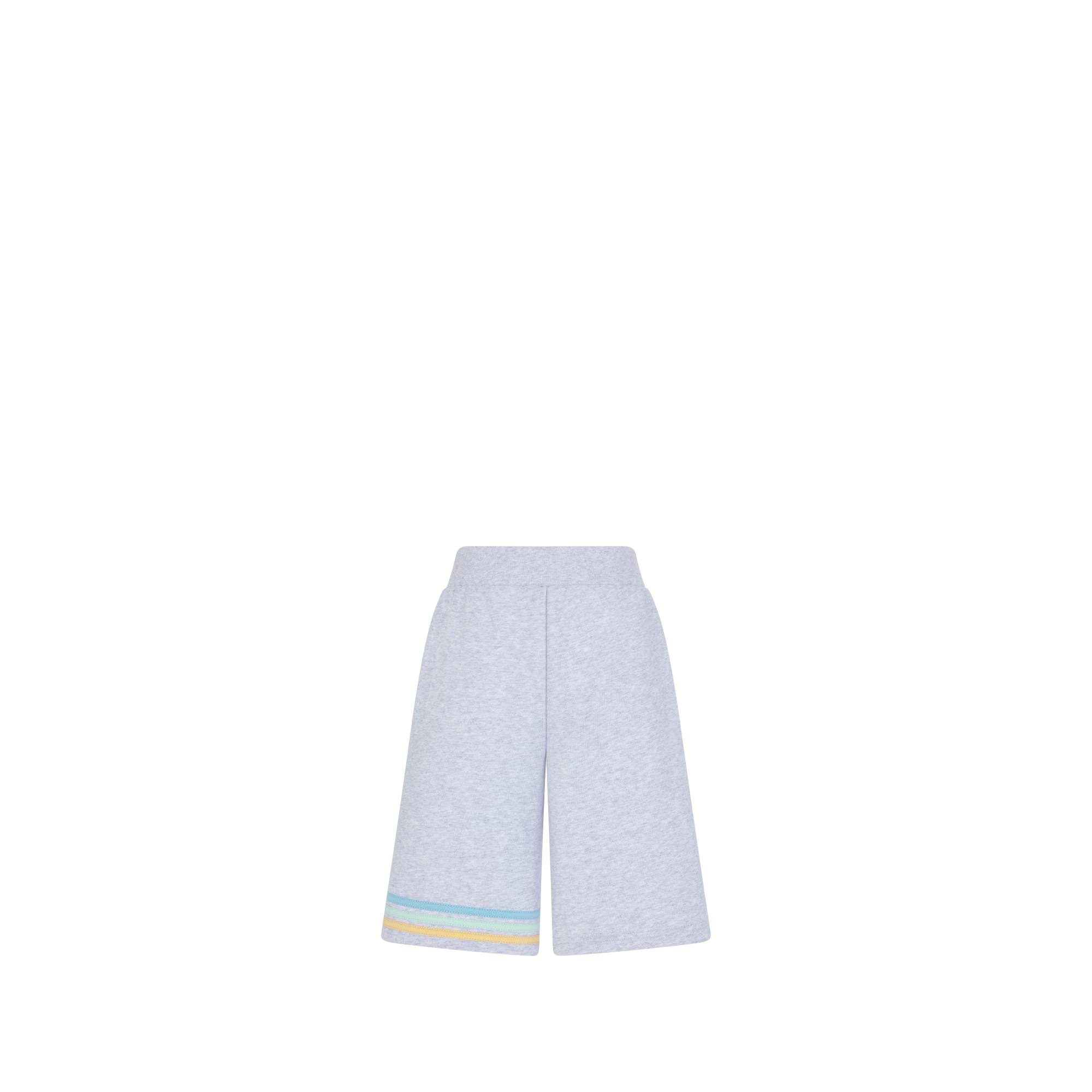 Kids' Shorts Heathered Gray Cotton Fleece E08