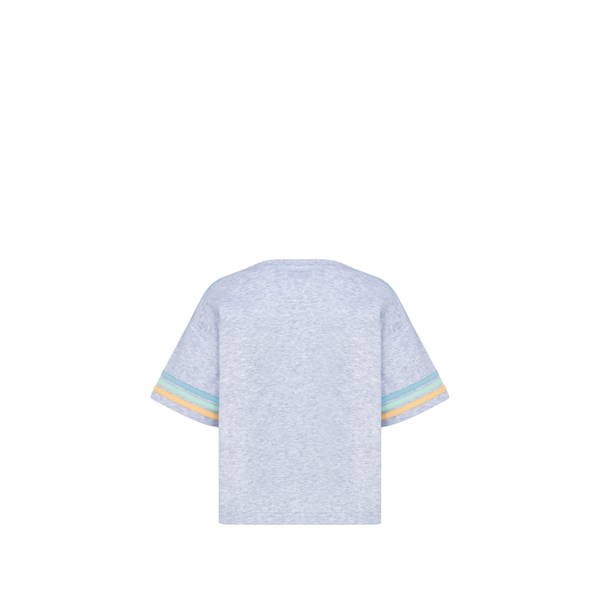 Kids' T-Shirt Heathered Gray Cotton Jersey E08