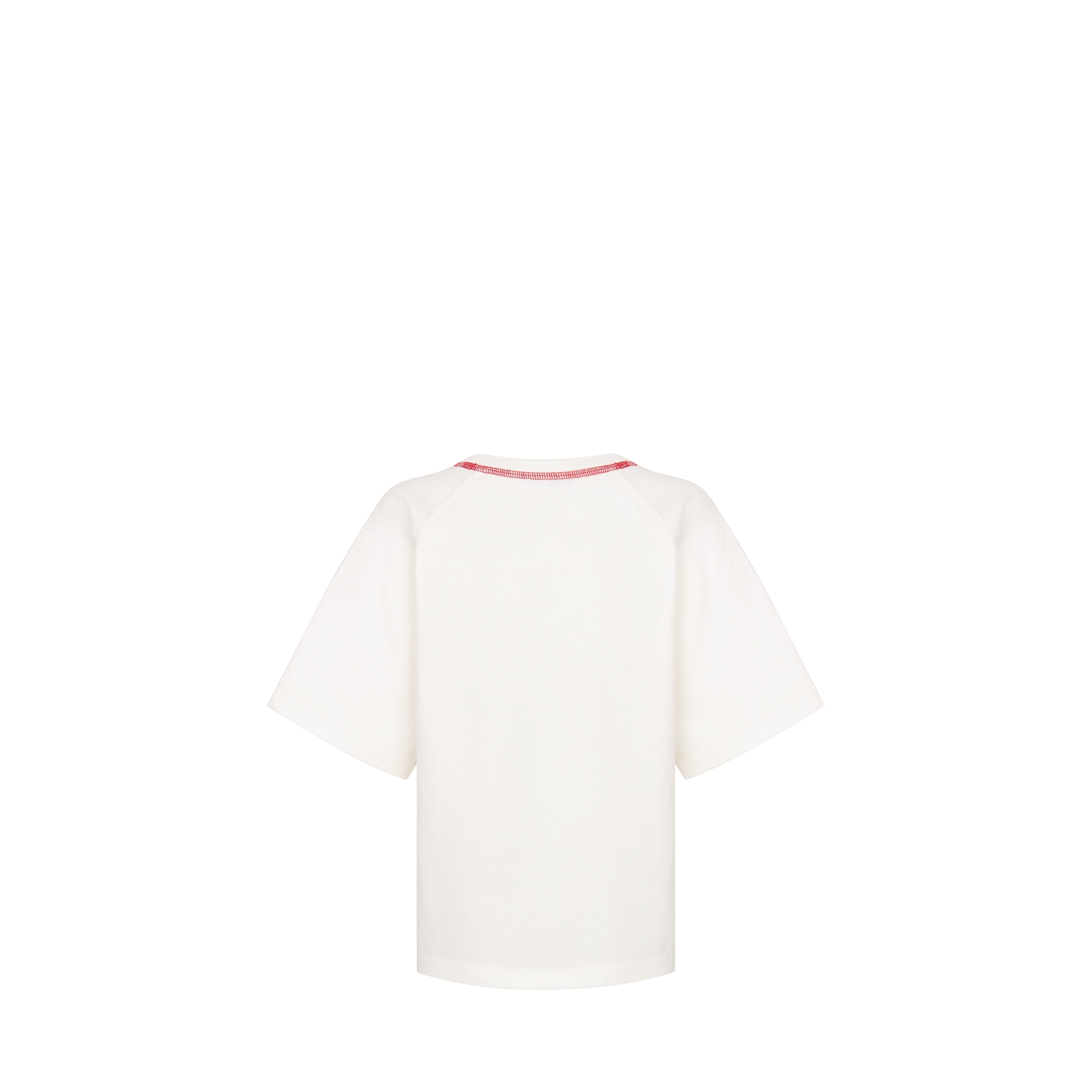 Kids' T-Shirt Ivory Cotton Jersey E08