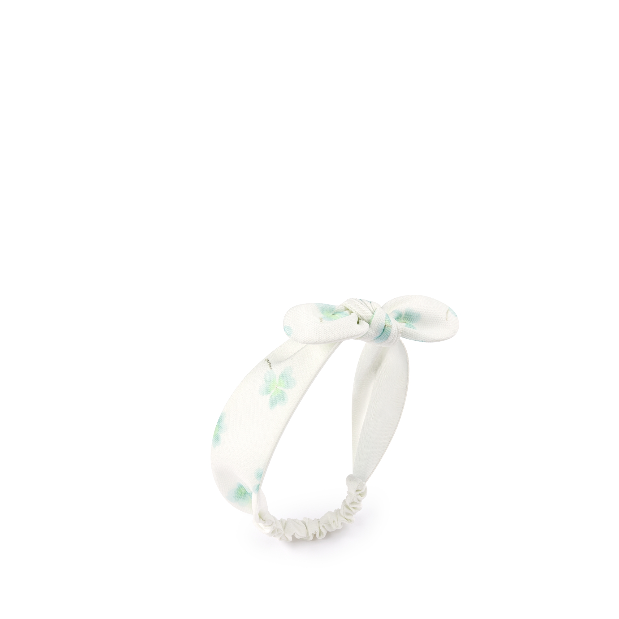 ベビー ヘッドバンド クローバー チュール E03