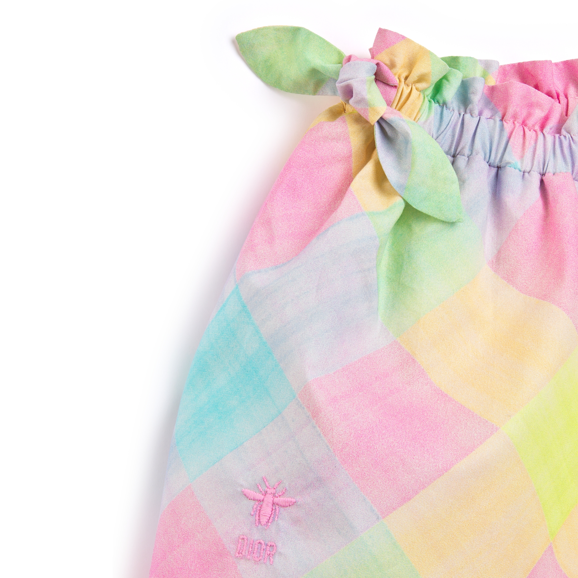 Baby Shorts Multicolor Madras-Style Cotton Voile E09