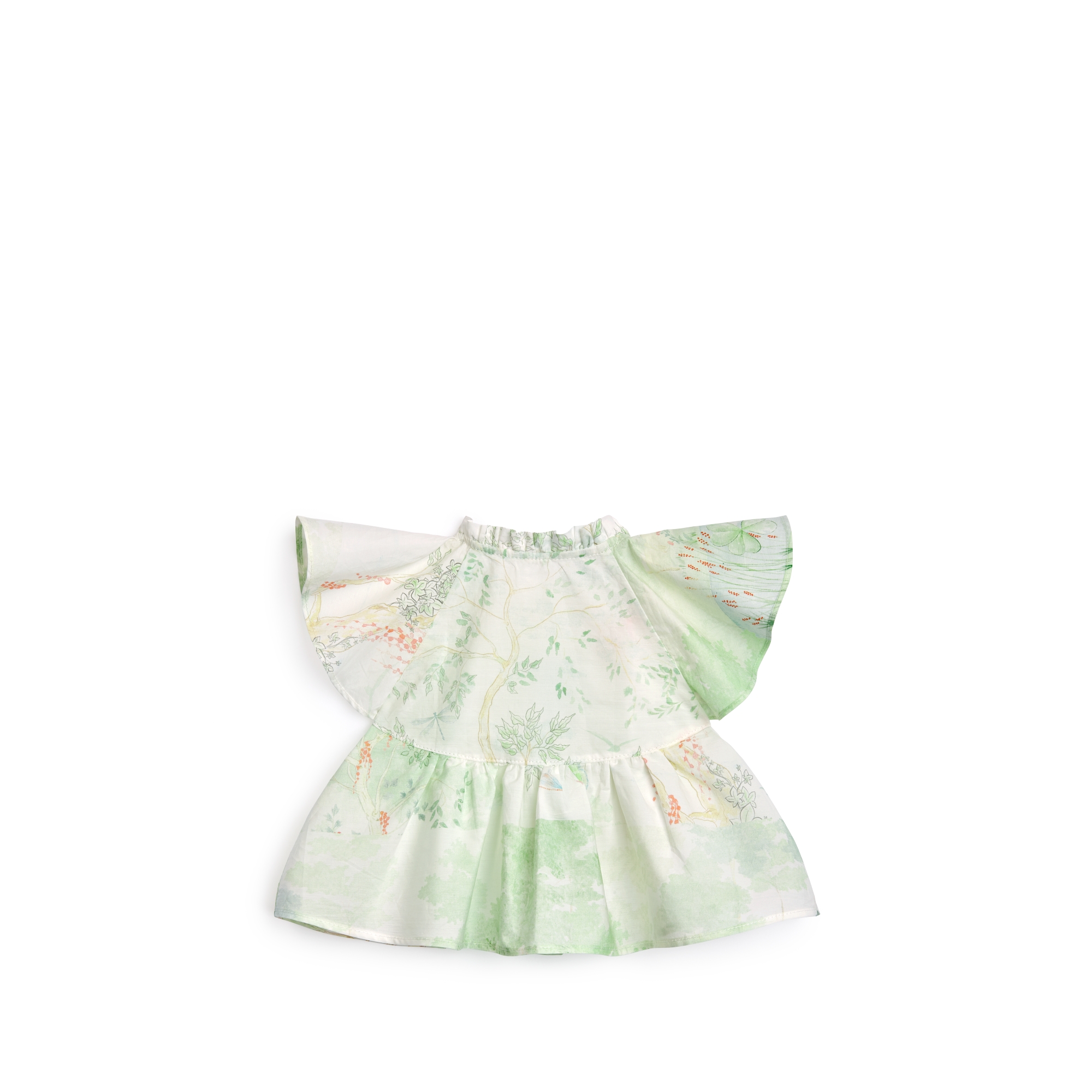 ベビー ブラウス Forêt Enchantée コットンポプリン E08