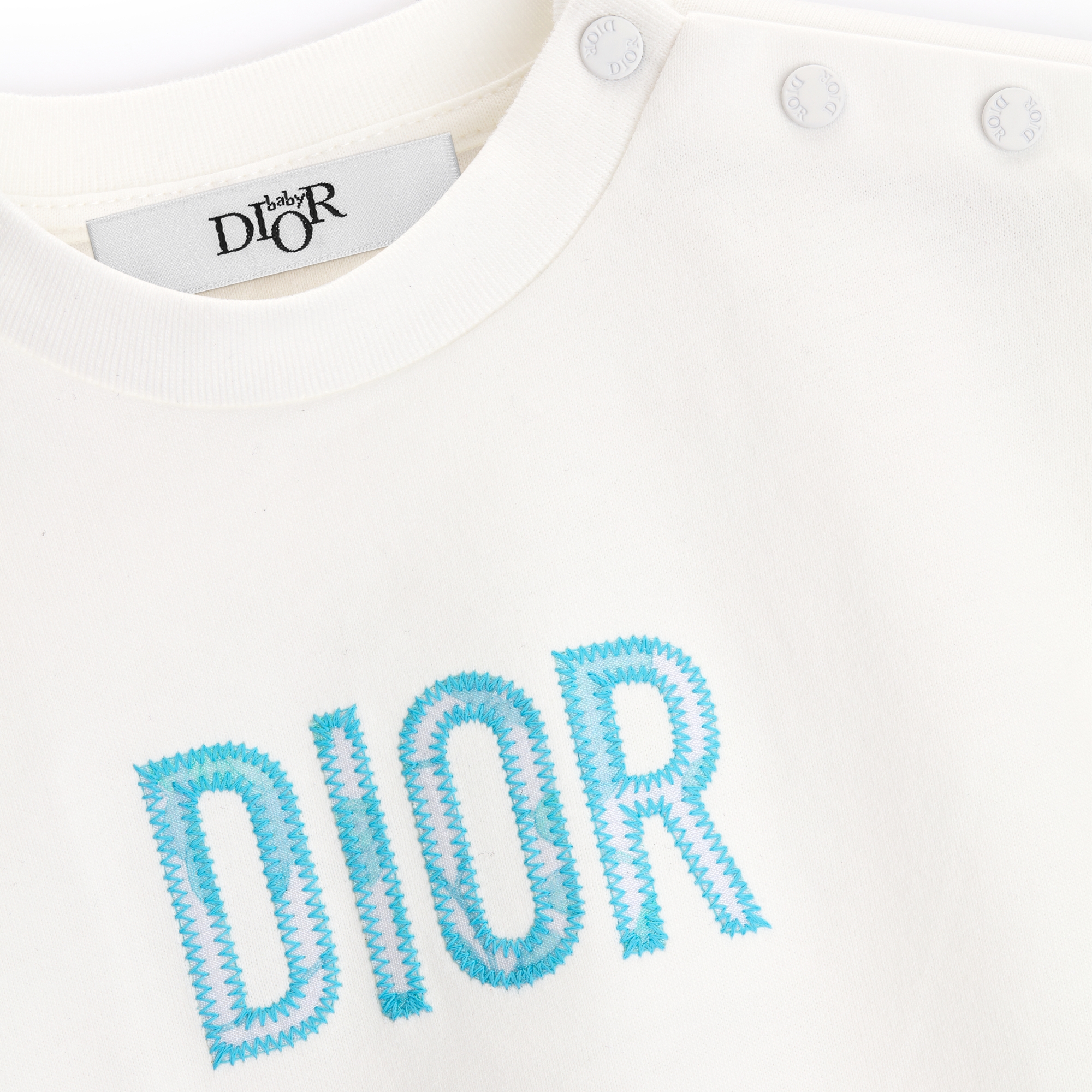 Baby T-Shirt Ivory Cotton Jersey E09