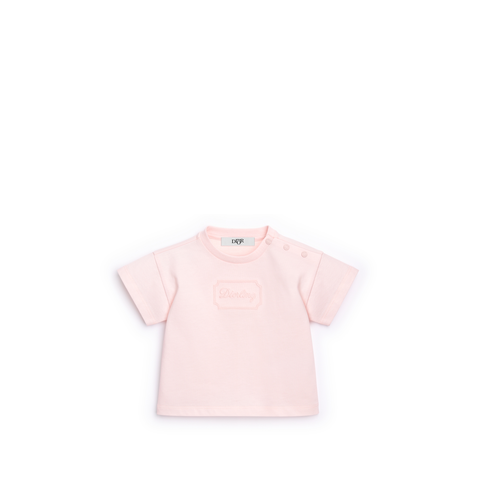 MISS Diorキッズ　ティシャツ DIOR | キッズ Tシャツ ディオール オブリーク コットンジャージー