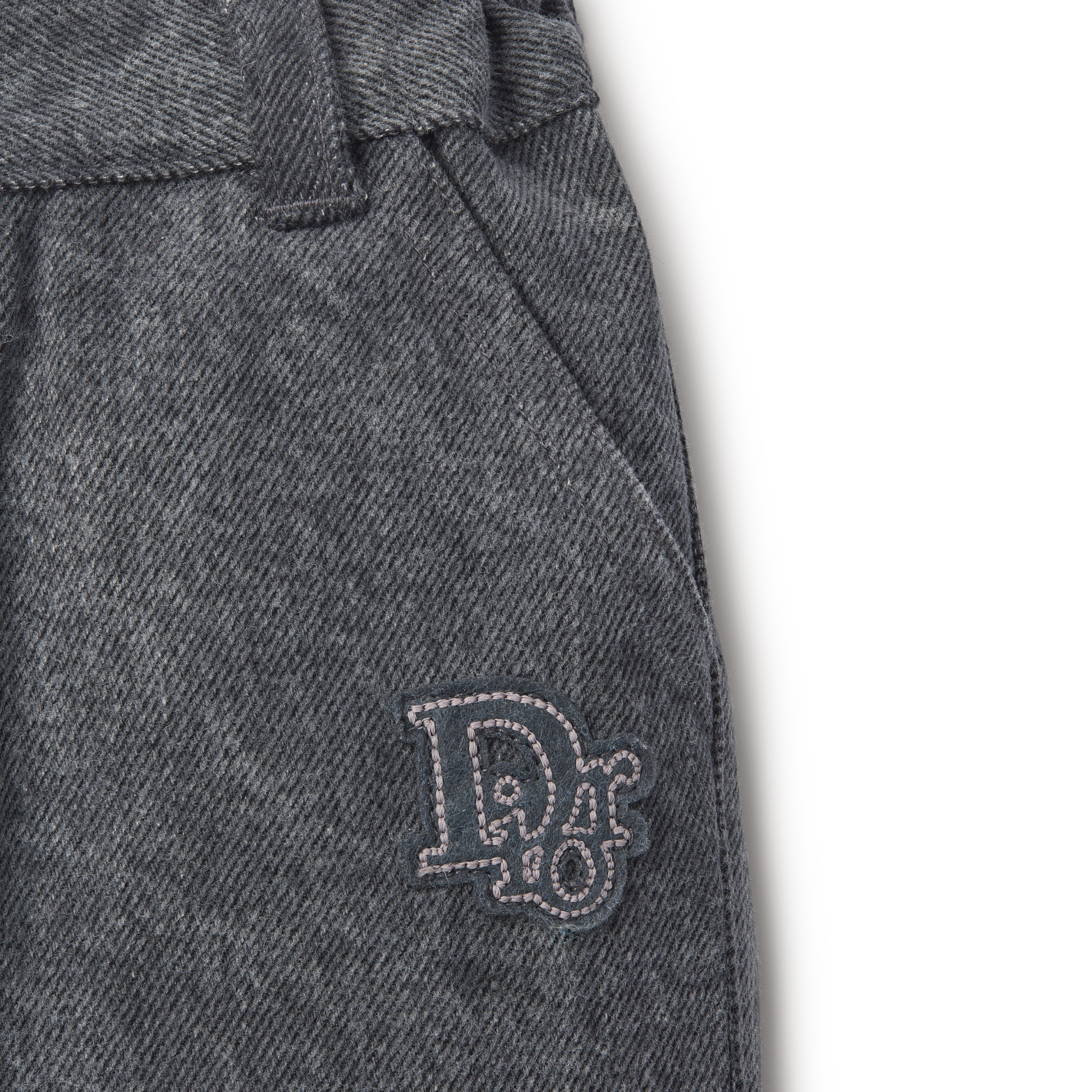Baby Pants Gray Stonewashed Cotton E09
