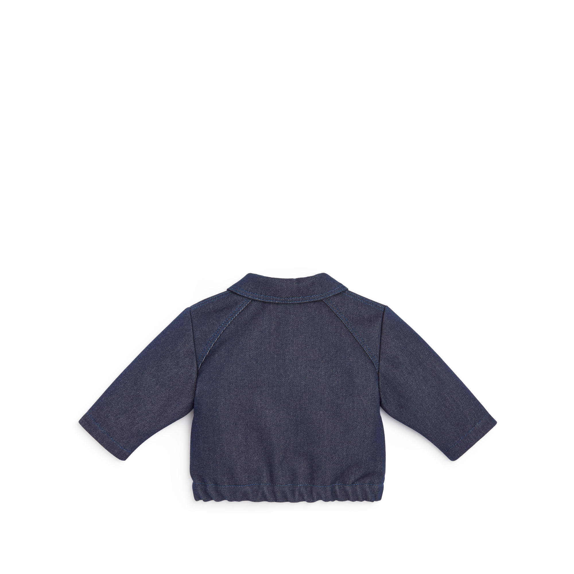 ベビー ジャケット デニムエフェクトコットンギャバジン E08