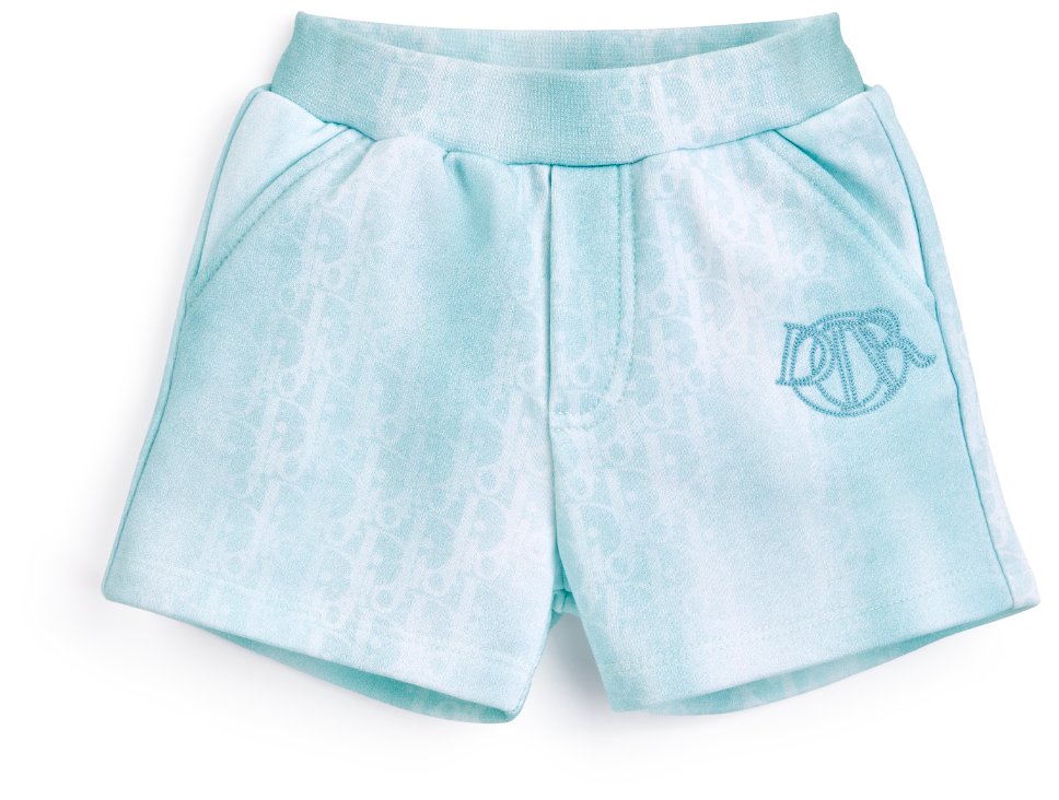 Baby Shorts Blue Cotton Denim | DIOR