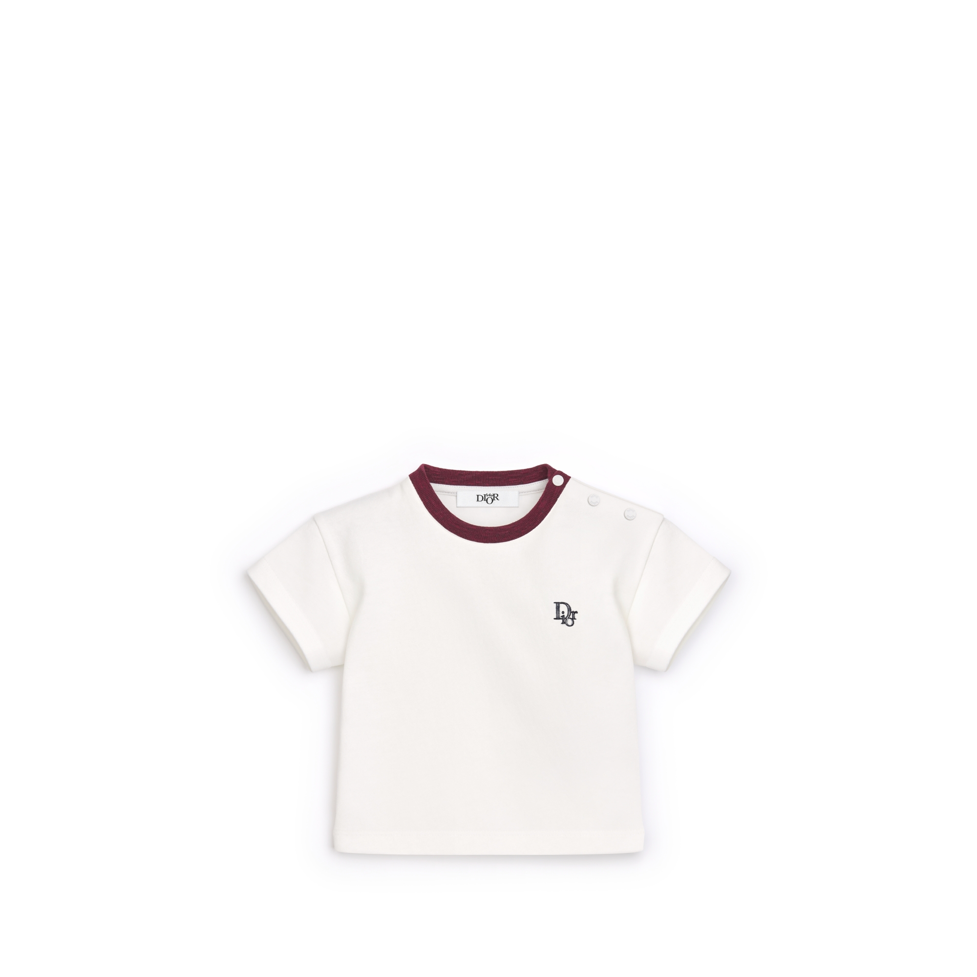 Baby Sweatshirt Heathered Burgundy and Ivory Brushed Cotton