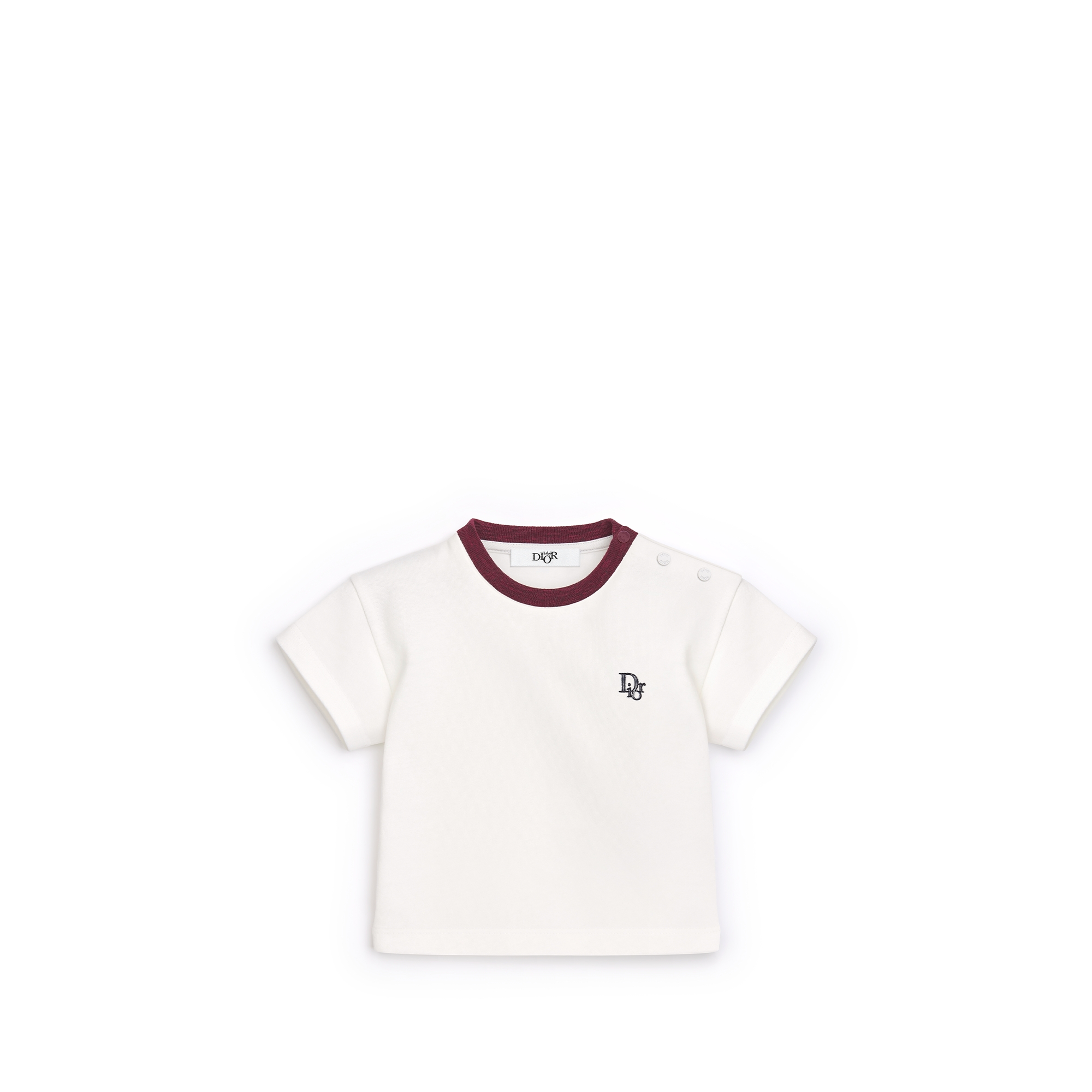 Baby T-Shirt Ivory Cotton Jersey E01