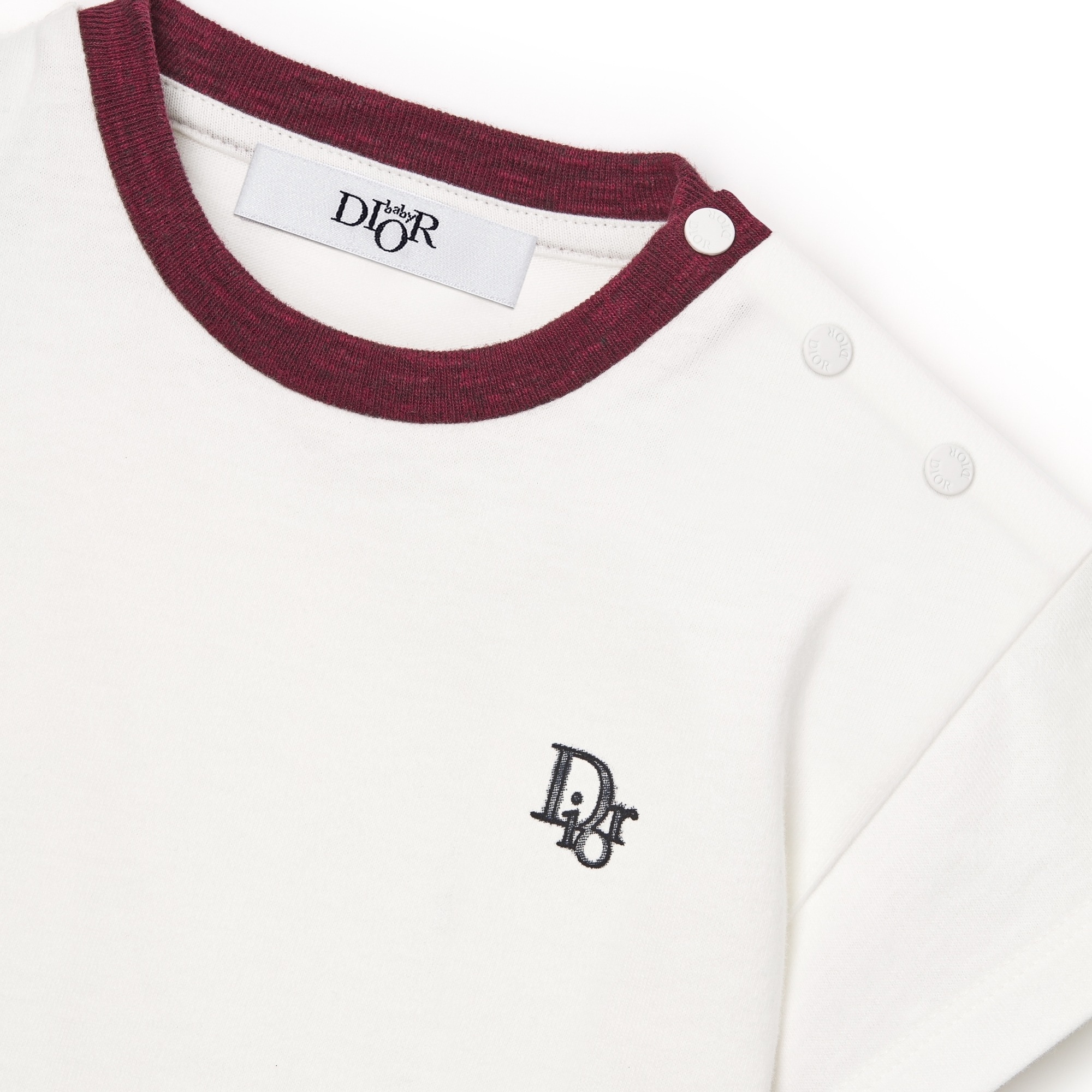Baby T-Shirt Ivory Cotton Jersey E09