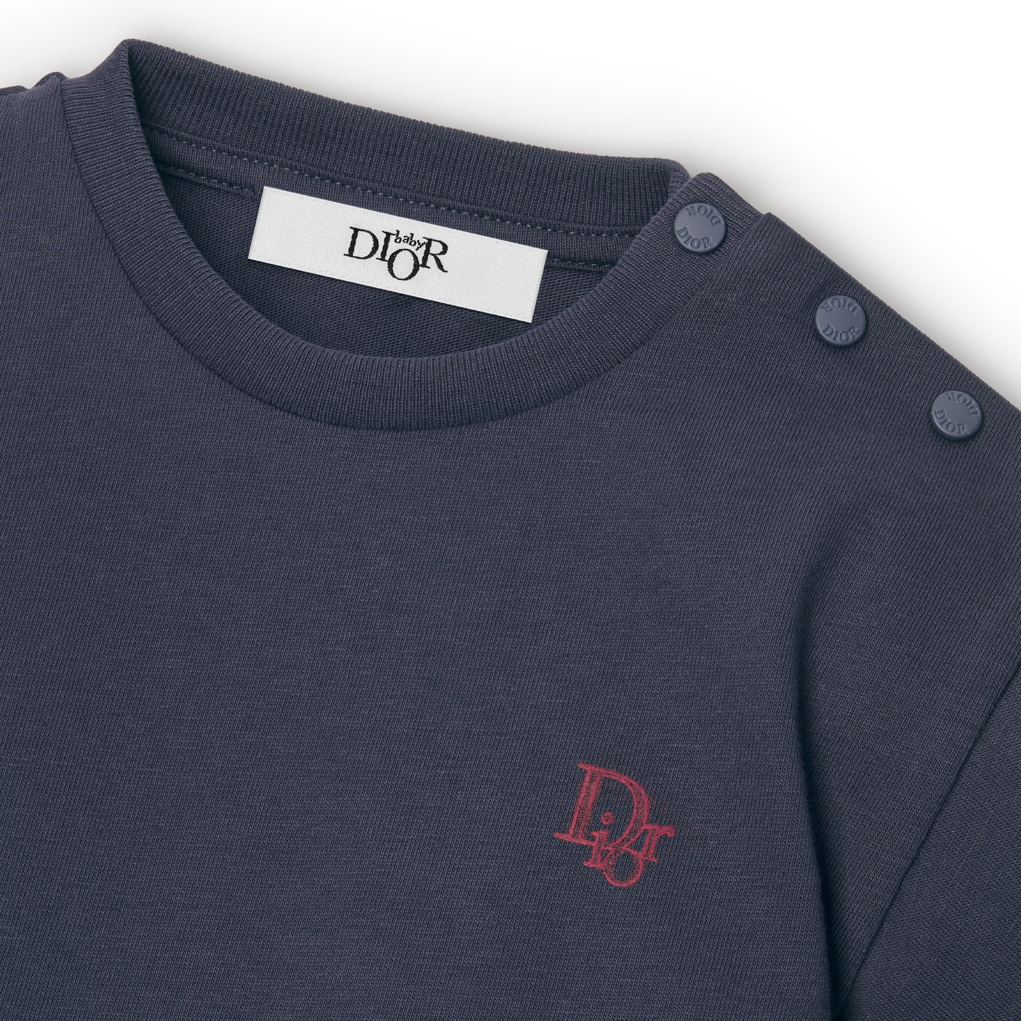 Baby T-Shirt Navy Blue Cotton Jersey E09